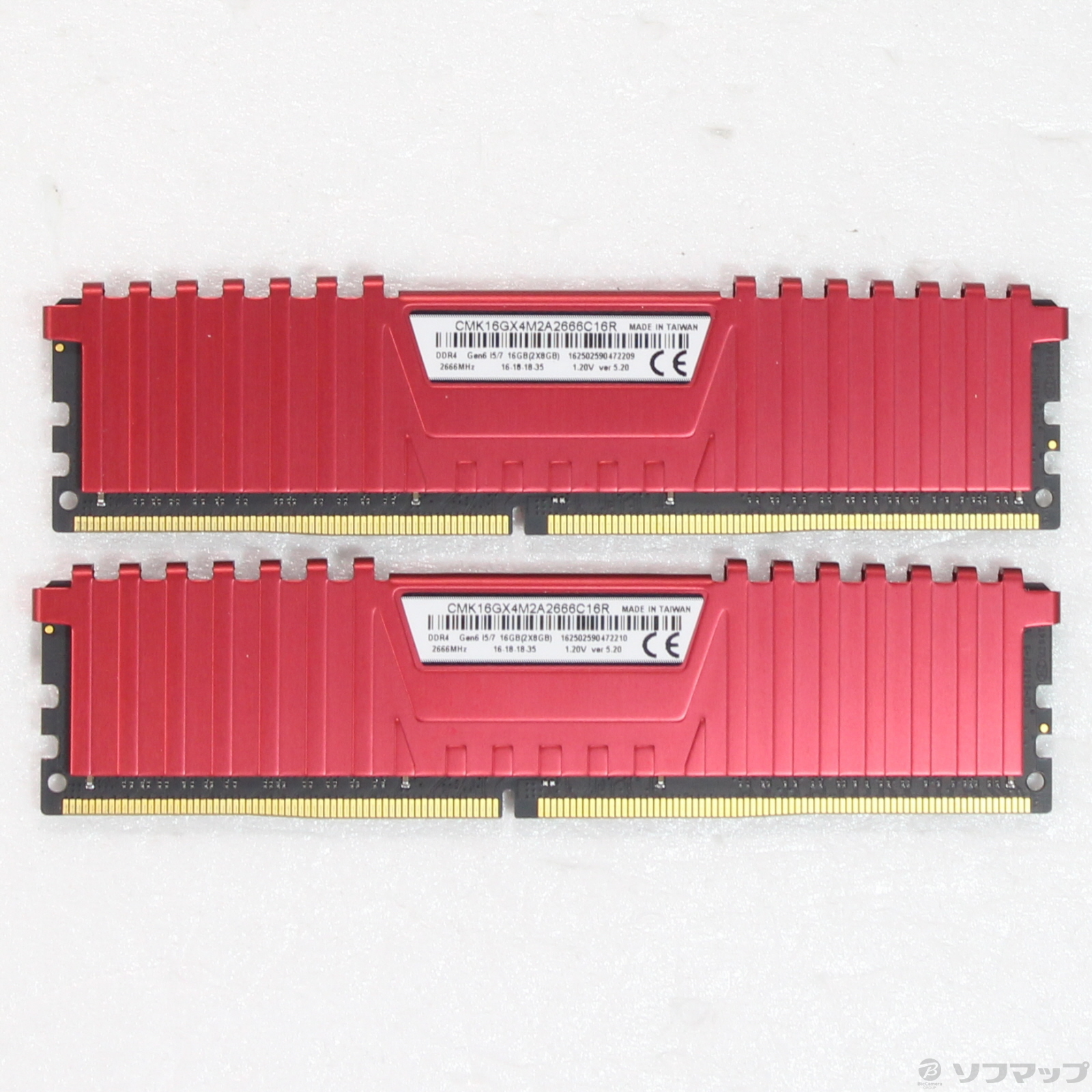 中古】CMK16GX4M2A2666C16R [2133073216127] - リコレ！|ビックカメラ
