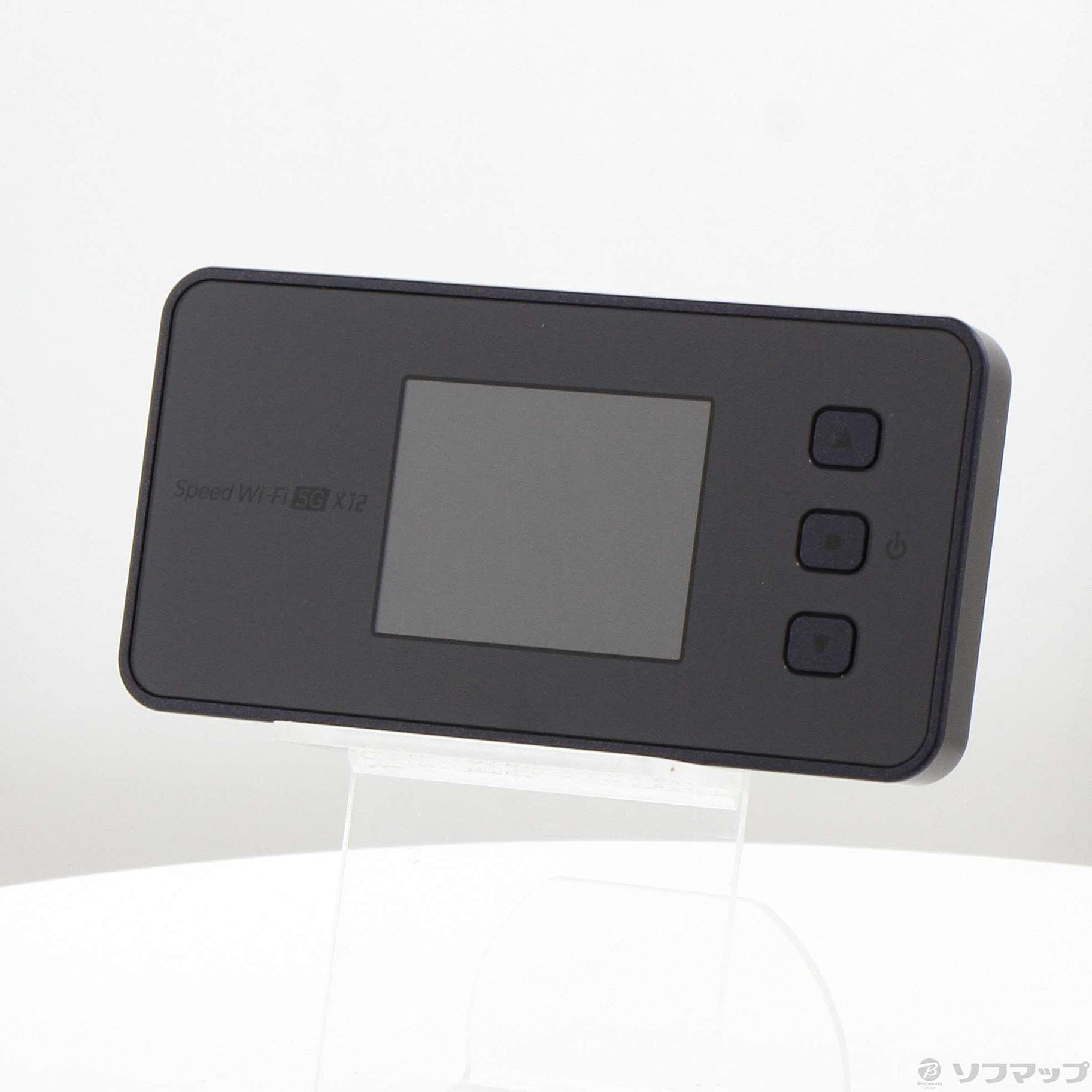 中古】Speed Wi-Fi 5G X12 NAR03SKU シャドーブラック SIMフリー