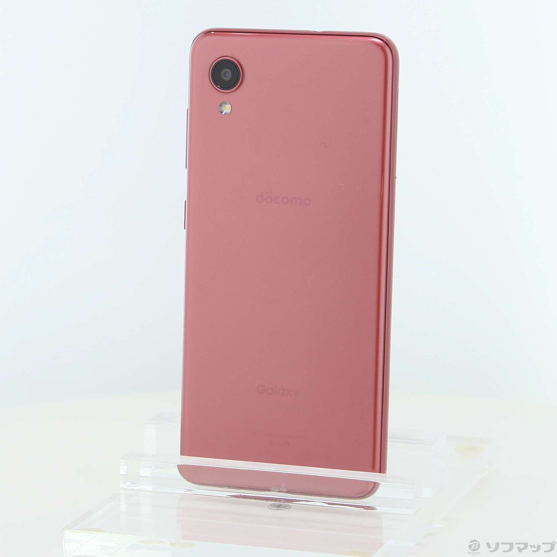 中古】Galaxy A22 5G 64GB レッド SC-56B docomo SIMフリー 