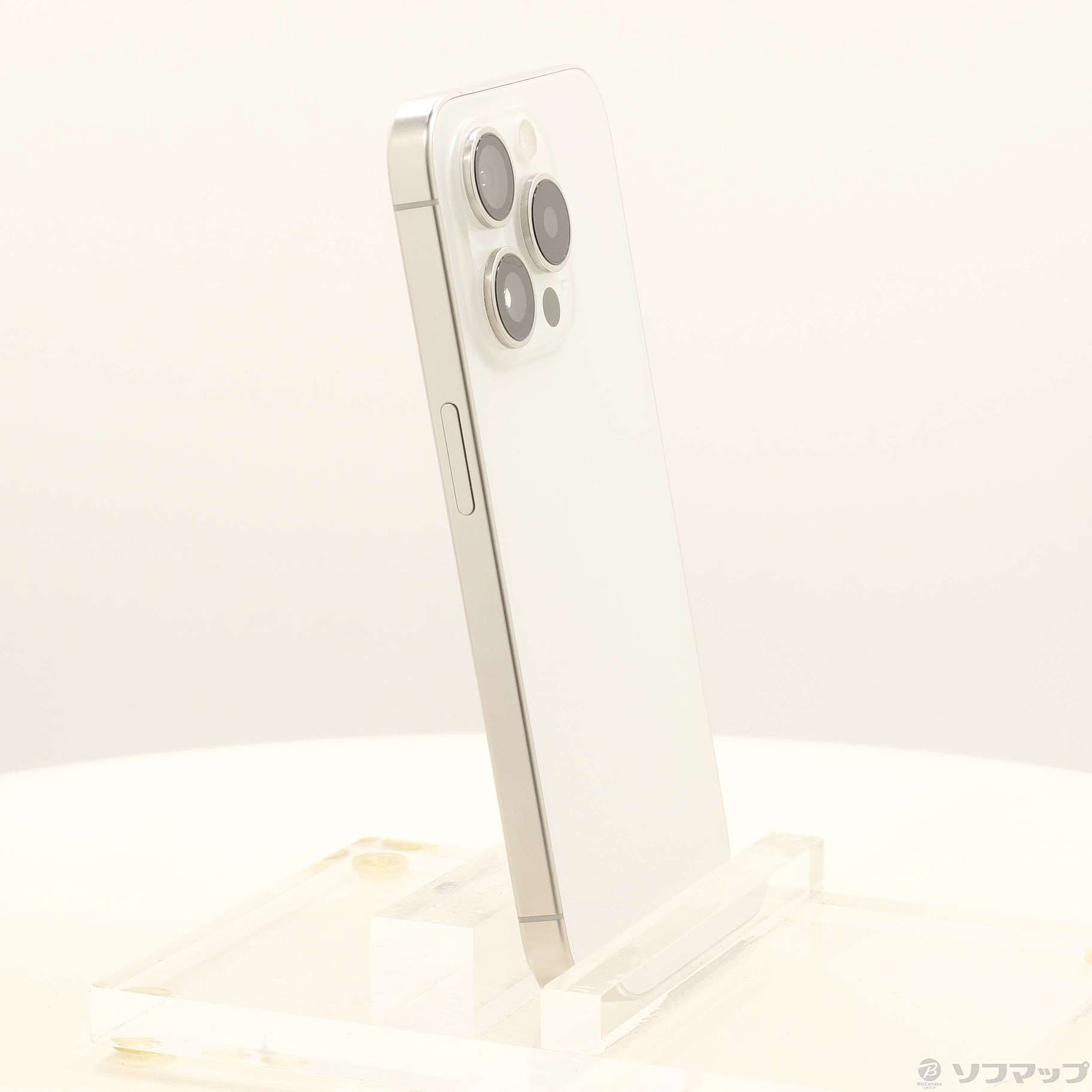 iPhone 15 Pro 128GB SIM�t���[ [�z���C�g�`�^�j�E��]�̐��i�摜4