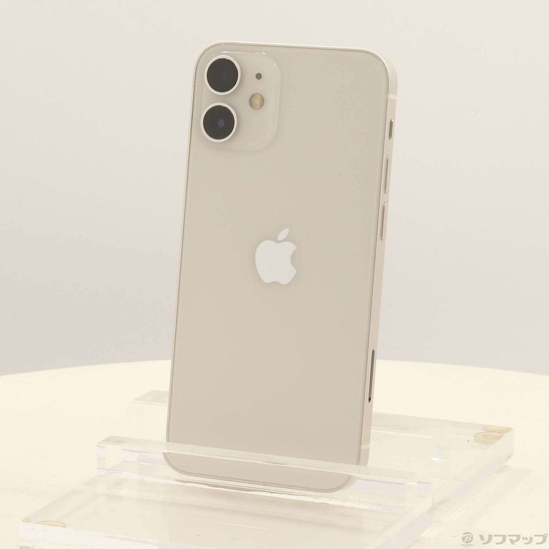 中古】iPhone12 mini 128GB ホワイト MGDM3J／A SoftBank 