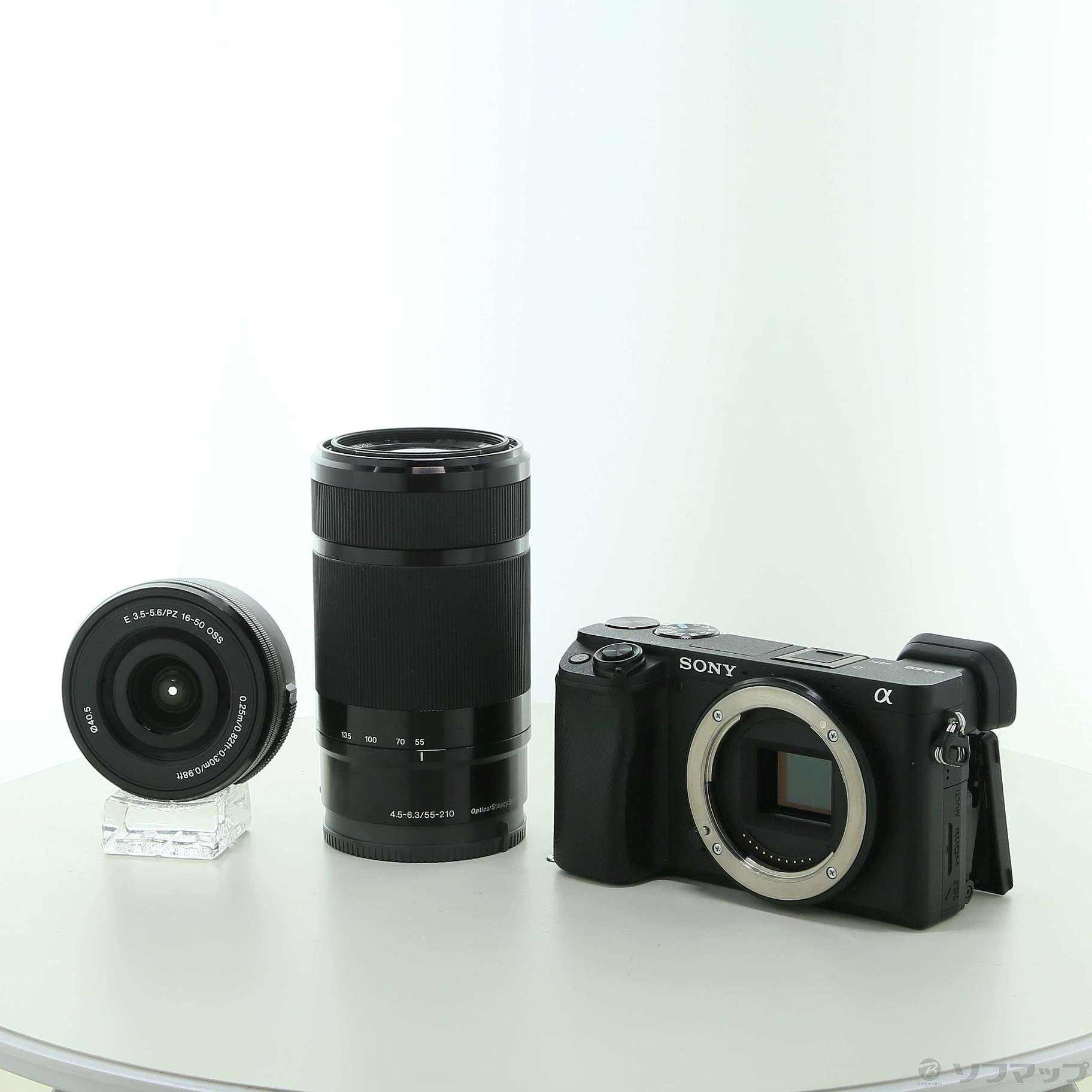 中古】α6400 ILCE-6400Y ダブルズームレンズキット ブラック 