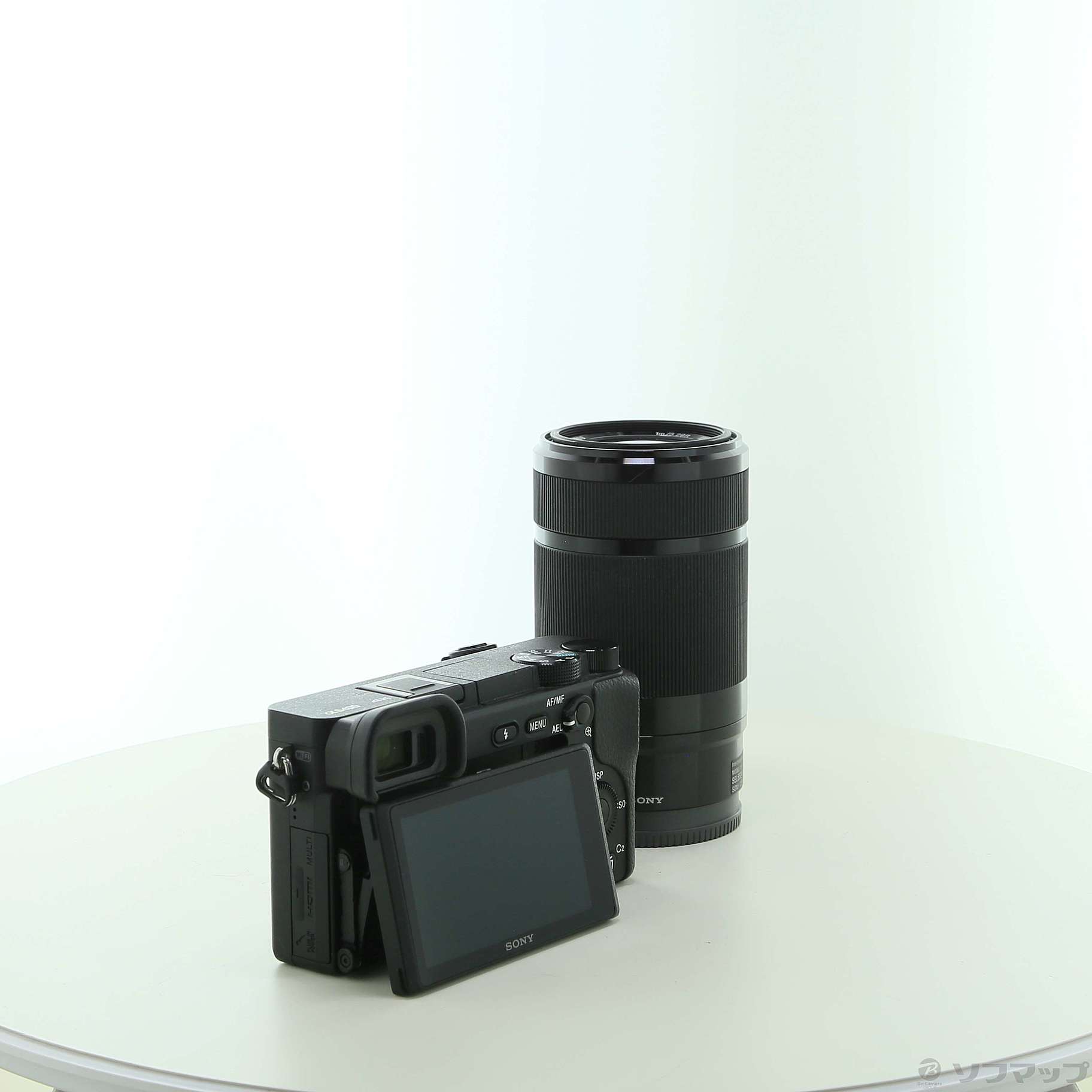 中古】α6400 ILCE-6400Y ダブルズームレンズキット ブラック 