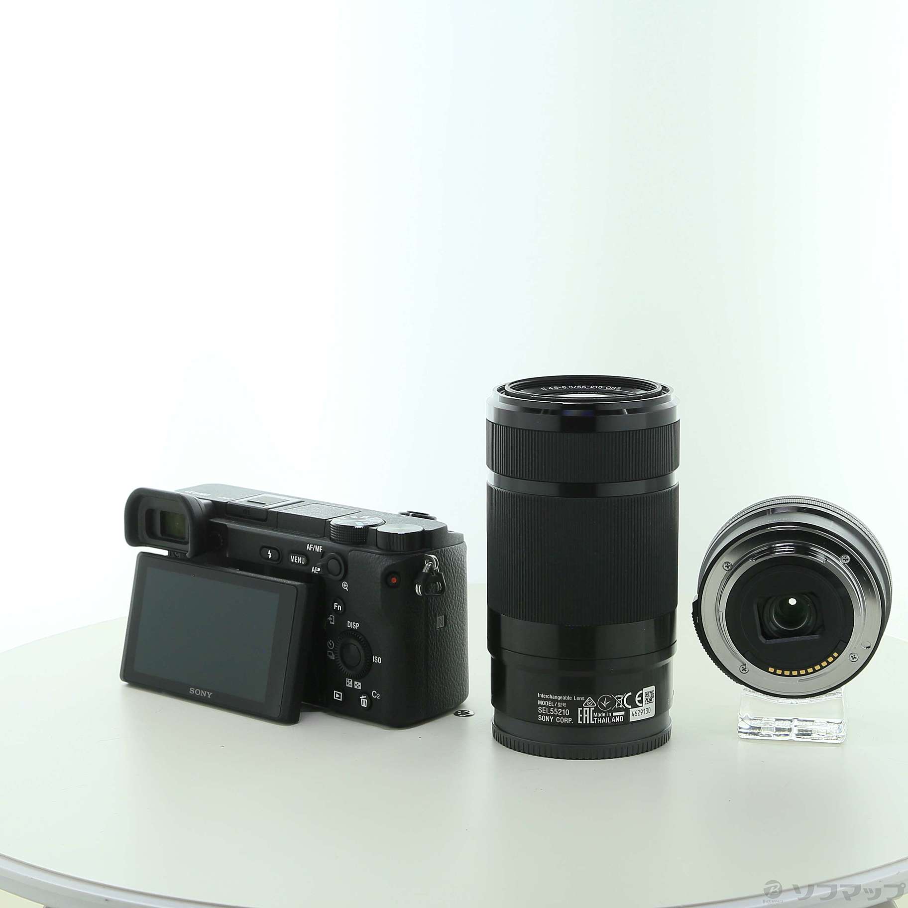 中古】α6400 ILCE-6400Y ダブルズームレンズキット ブラック 