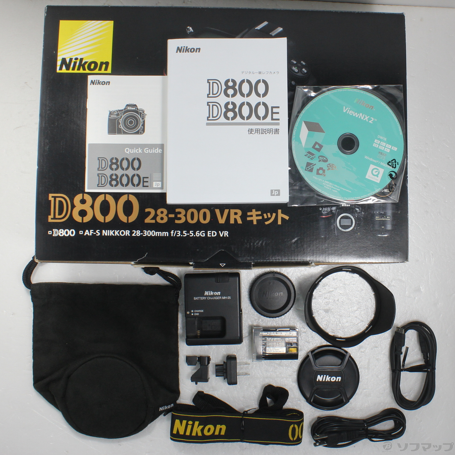 中古】期間特価対象品 Nikon D800 28-300 VRレンズキット (3630万画素 中古】期間特価対象品 Nikon D800 28-300 VRレンズキット (3630万画素