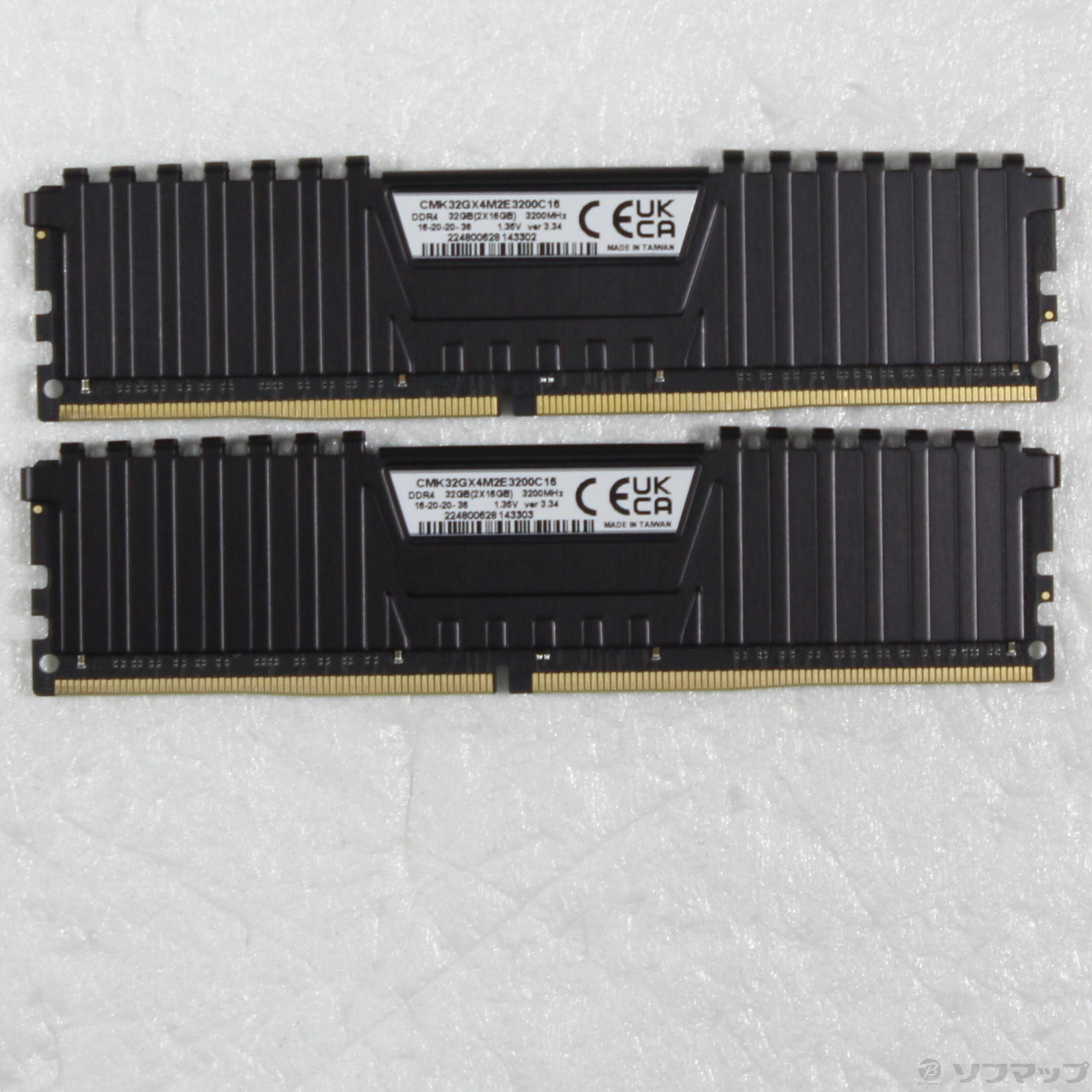 中古】CMK32GX4M2E3200C16 32GB 16GB×2枚組 [2133073278712] - リコレ 