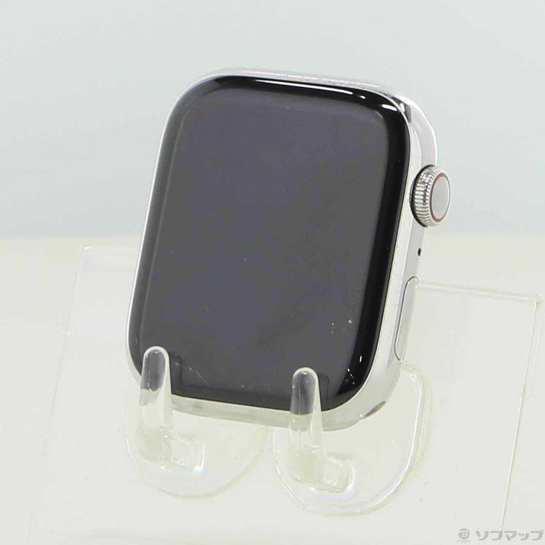中古】Apple Watch Series 7 GPS + Cellular 45mm シルバーステンレス 