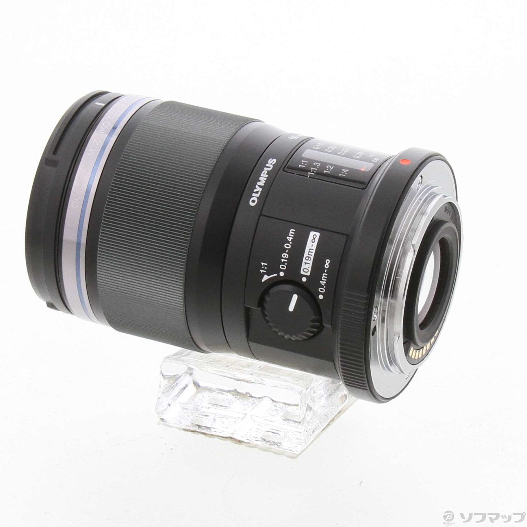 【中古】M.ZUIKO DIGITAL ED 60mm F2.8 Macro (レンズ) (μ4／3) [2133073314441] - リ ...