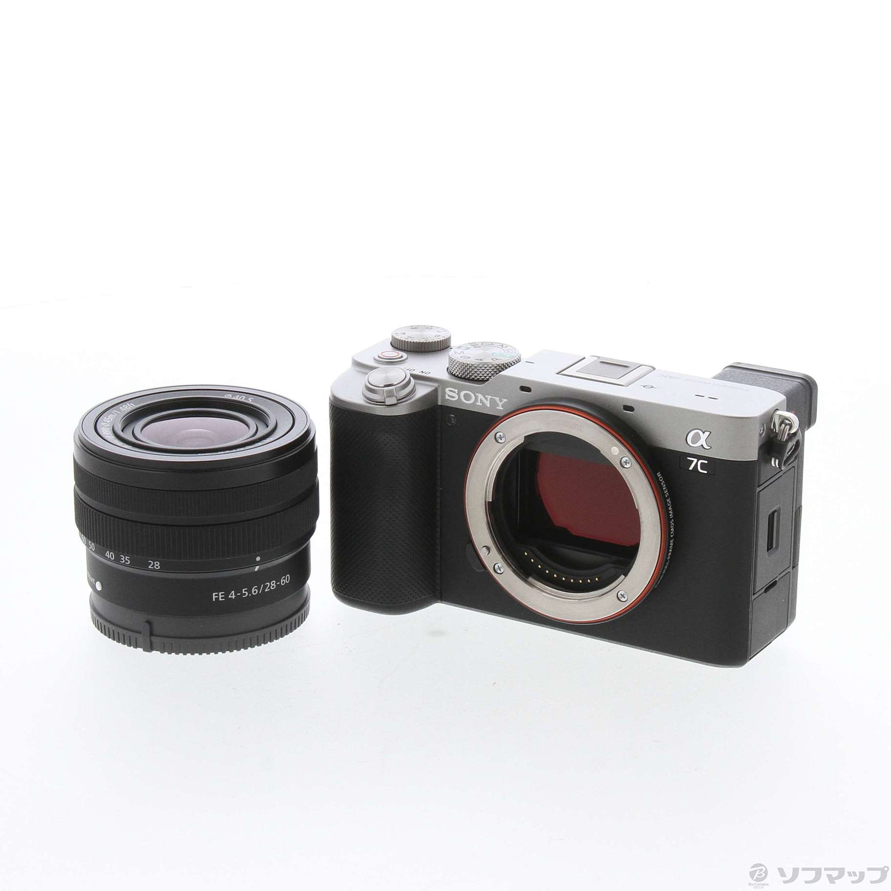 中古】α7C ズームレンズキット シルバー ILCE-7CL S [2133073358582 