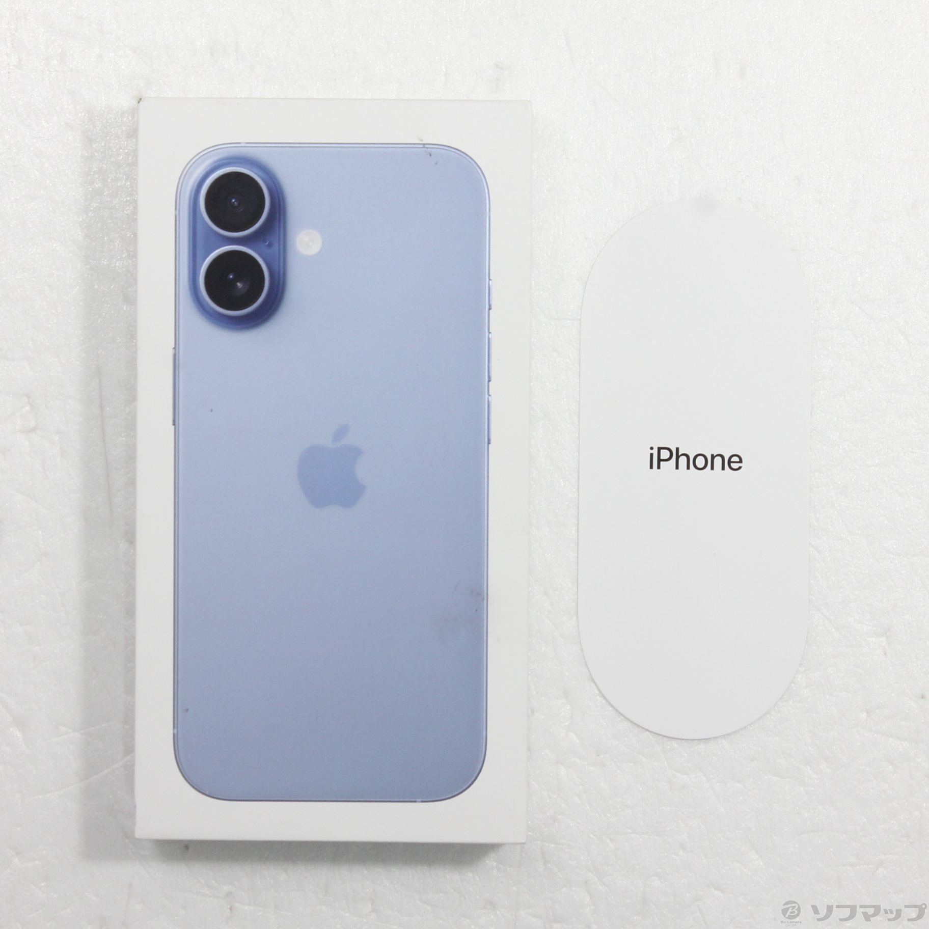 中古】iPhone17 256GB ミストブルー MG694J／A SIMフリー
