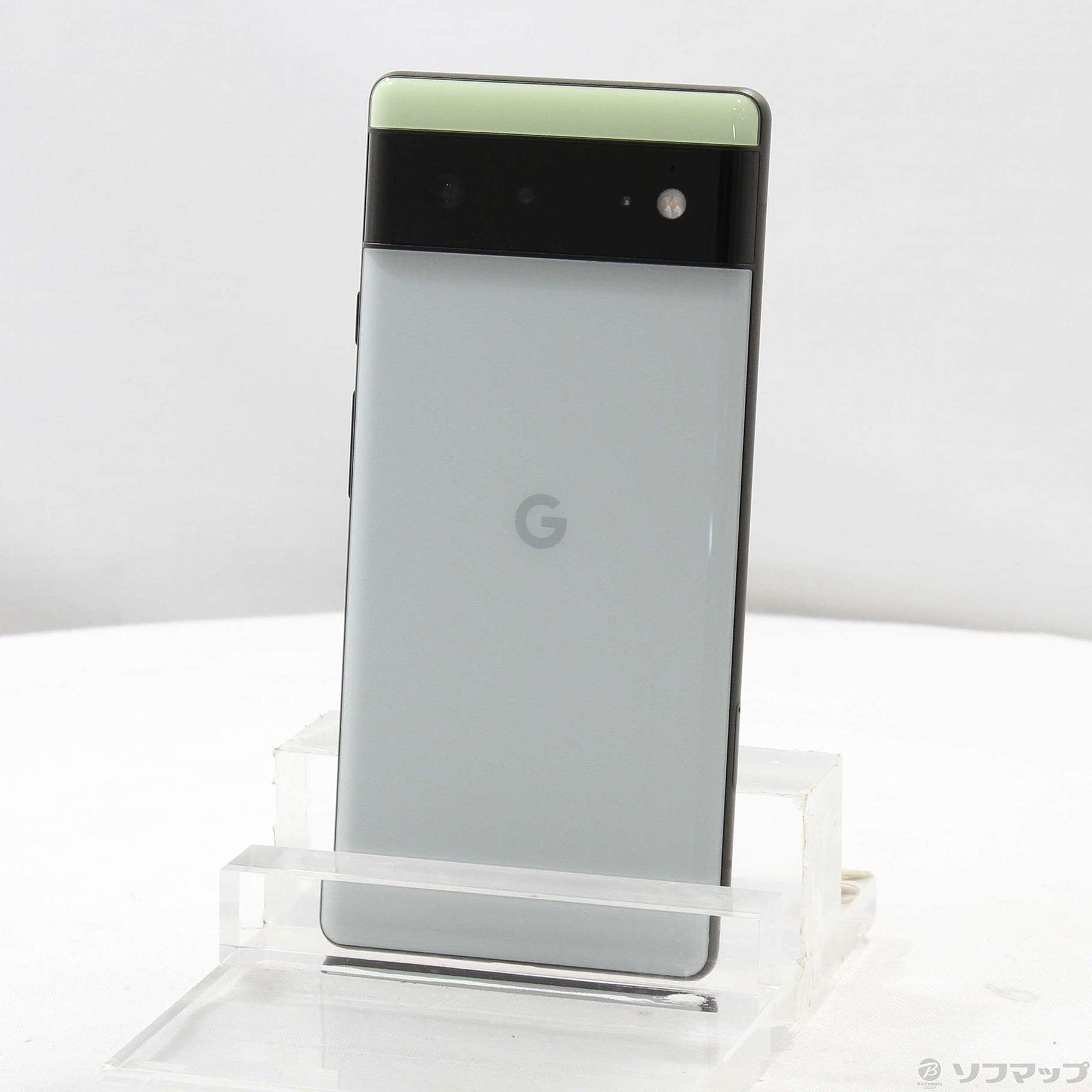 中古】Google Pixel 6 128GB ソータシーフォーム GA02920 au SIMフリー 