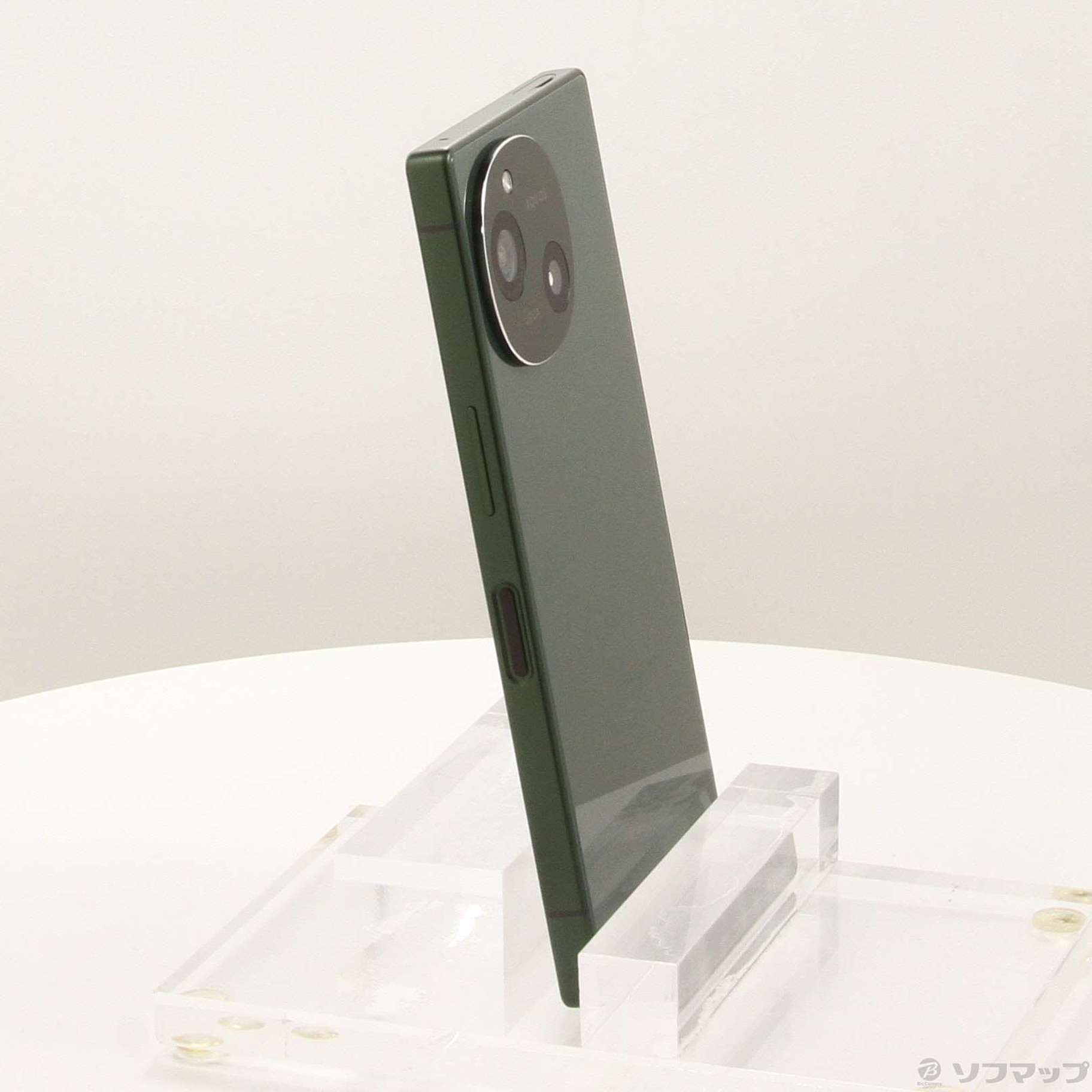 中古品〕 AQUOS R9 256GB グリーン SH-51E docomo SIMフリー｜の通販は