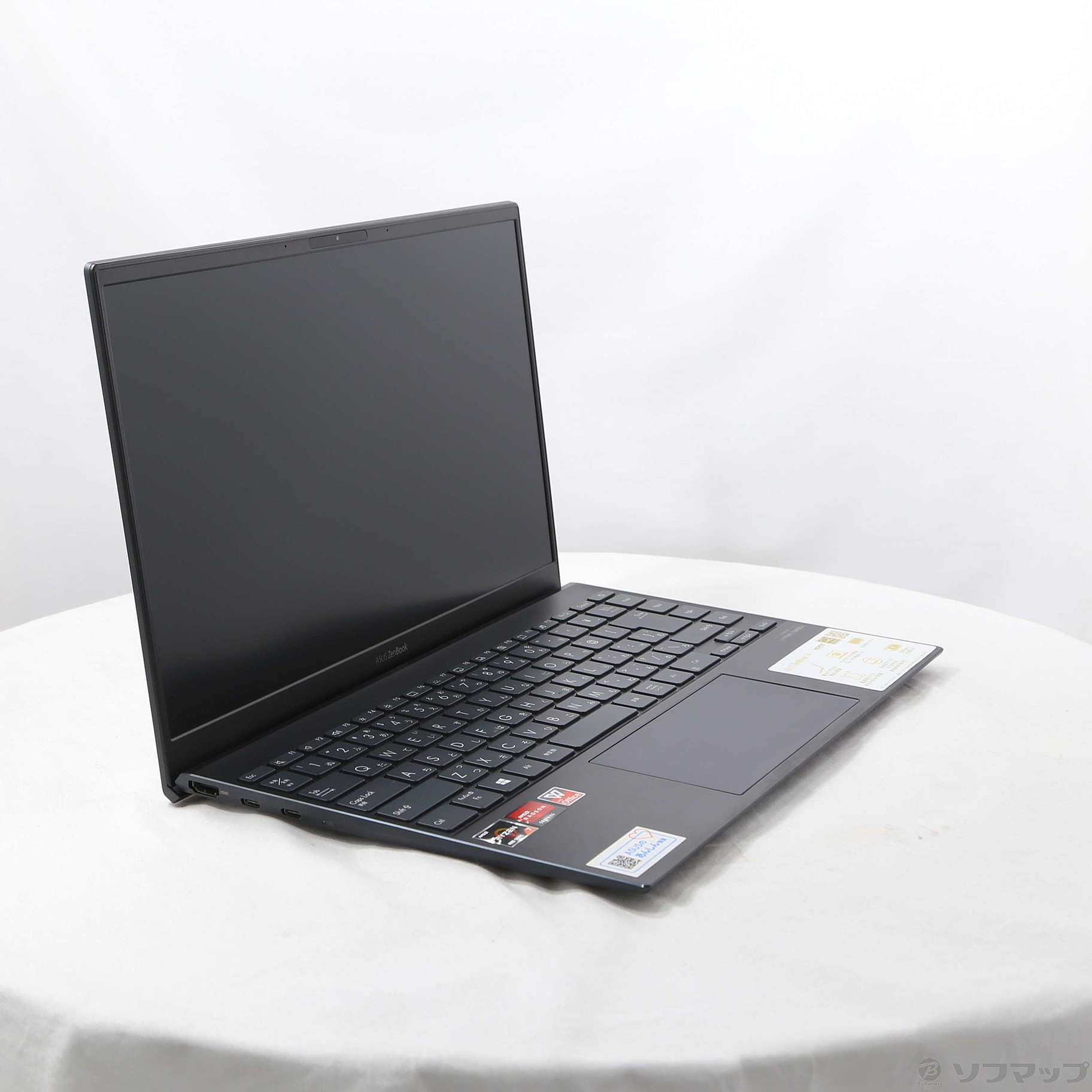 中古】ZenBook 14 UM425IA UM425IA-AM008T パイングレー ［AMD-Ryzen-7 