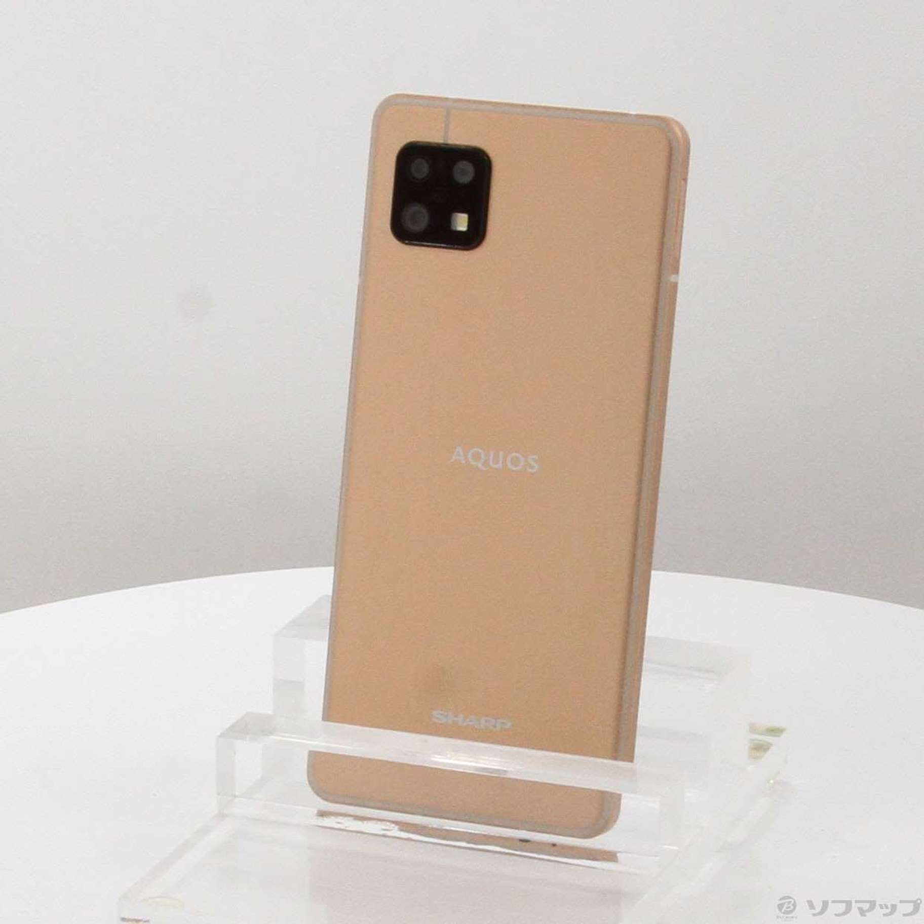 AQUOS sense6 126GB SH-M19 ライトカッパー　SIMフリー 中古】AQUOS sense6 128GB ライトカッパー SH-M19 SIMフリー ［6.1