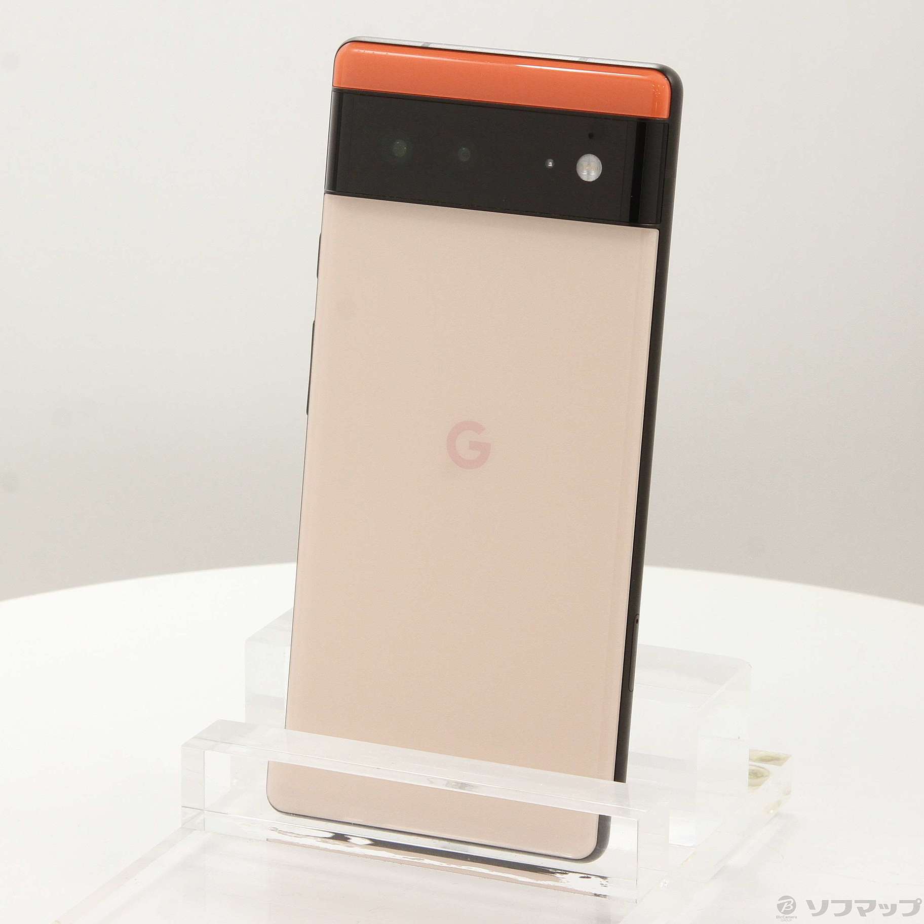 中古】Google Pixel 6 128GB カインダコラル GA02910 au SIMフリー