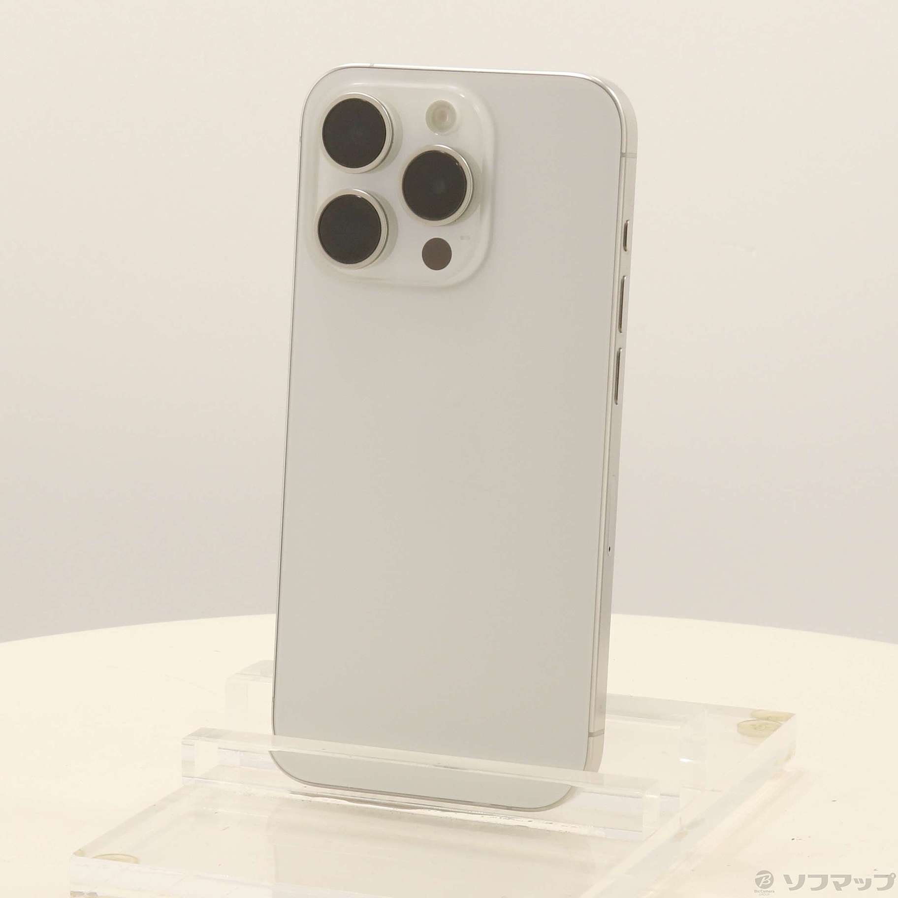 iPhone 15 Pro 128GB SIM�t���[ [�z���C�g�`�^�j�E��]�̐��i�摜1
