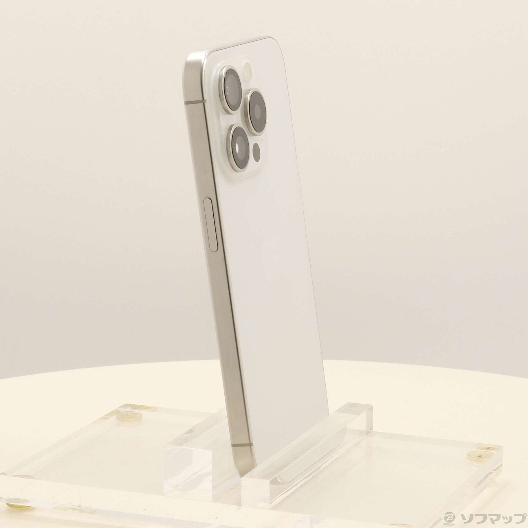 iPhone 15 Pro 128GB SIM�t���[ [�z���C�g�`�^�j�E��]�̐��i�摜4