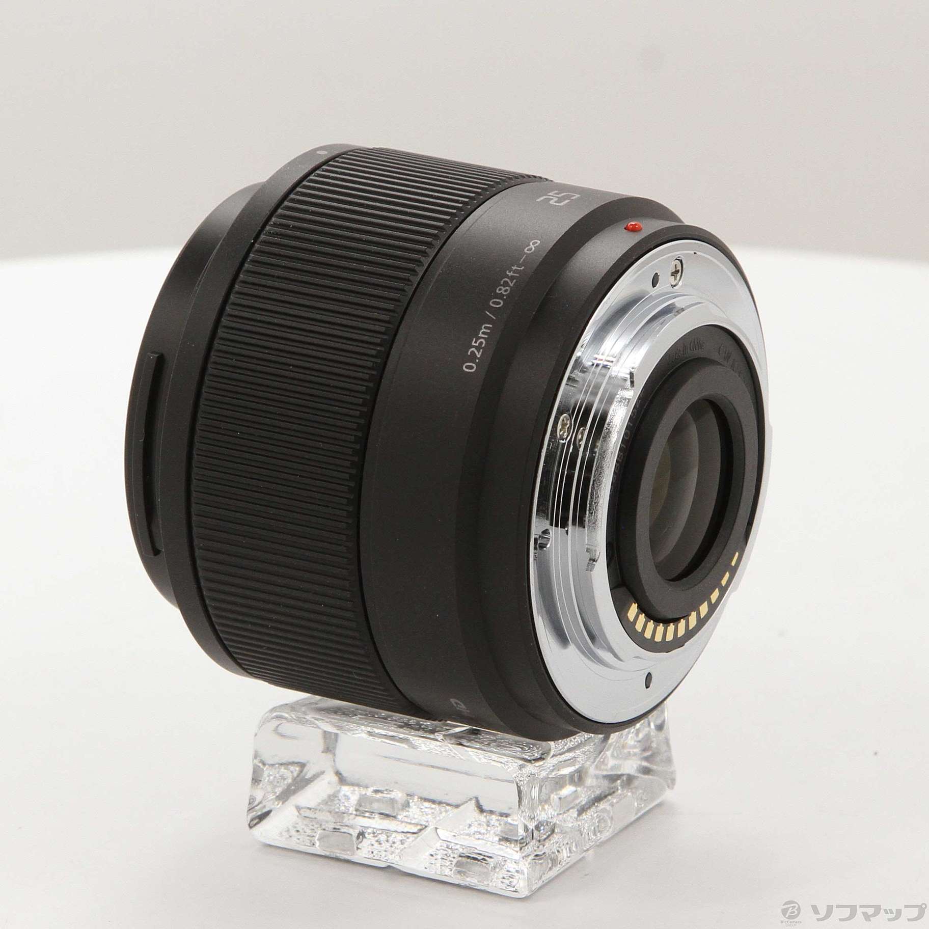 中古】LUMIX G 25mm F1.7 ASPH. H-H025 ブラック [2133073442793 