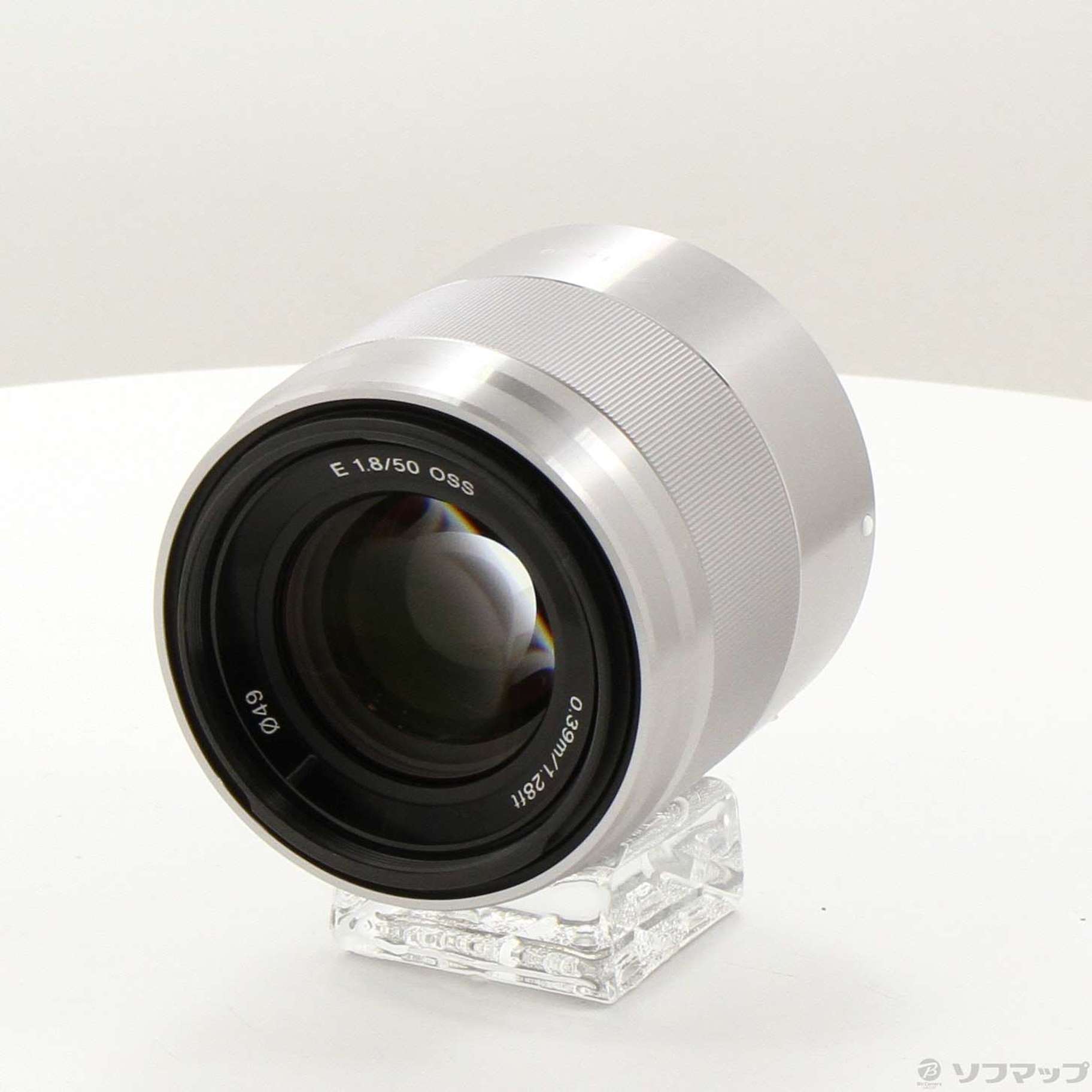 中古】E 50mm F1.8 OSS SEL50F18 Eレンズ／シルバー [2133073444162 