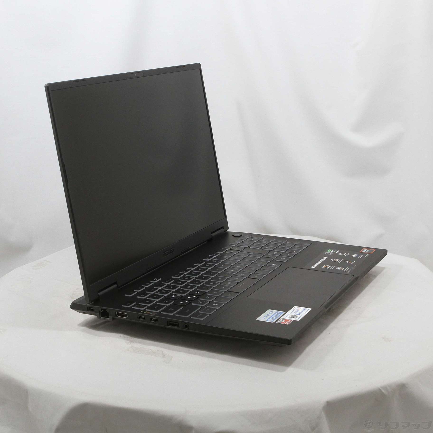 中古】TUF Gaming A16 FA608UM FA608UM-R7R5060 イェーガーグレー 
