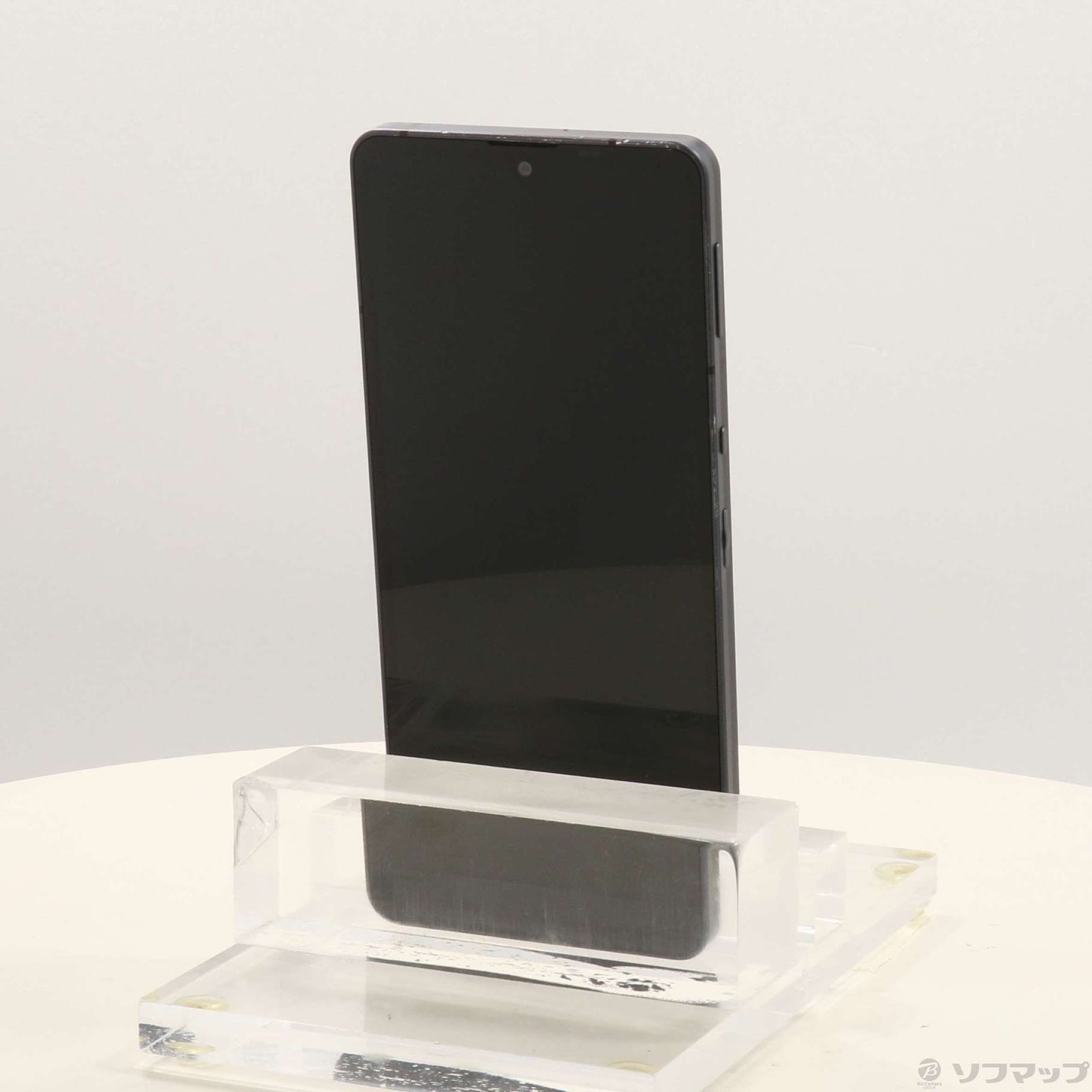 中古】AQUOS sense6 64GB ブラック SHG05 au SIMフリー [2133073461367
