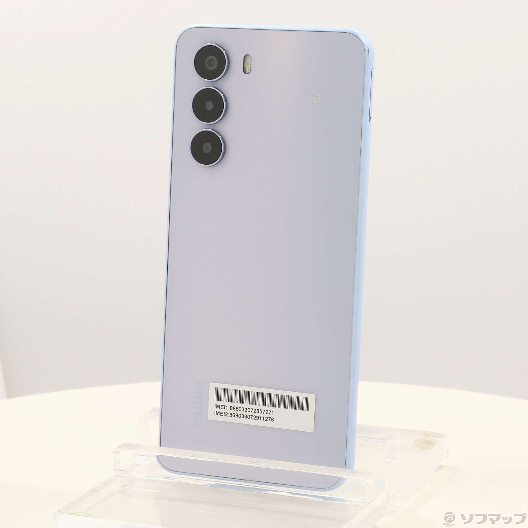 nubia S 5G A403ZT ライトパープル Y!mobile 中古】nubia S 5G 128GB ライトパープル A403ZT Y!mobile SIMフリー
