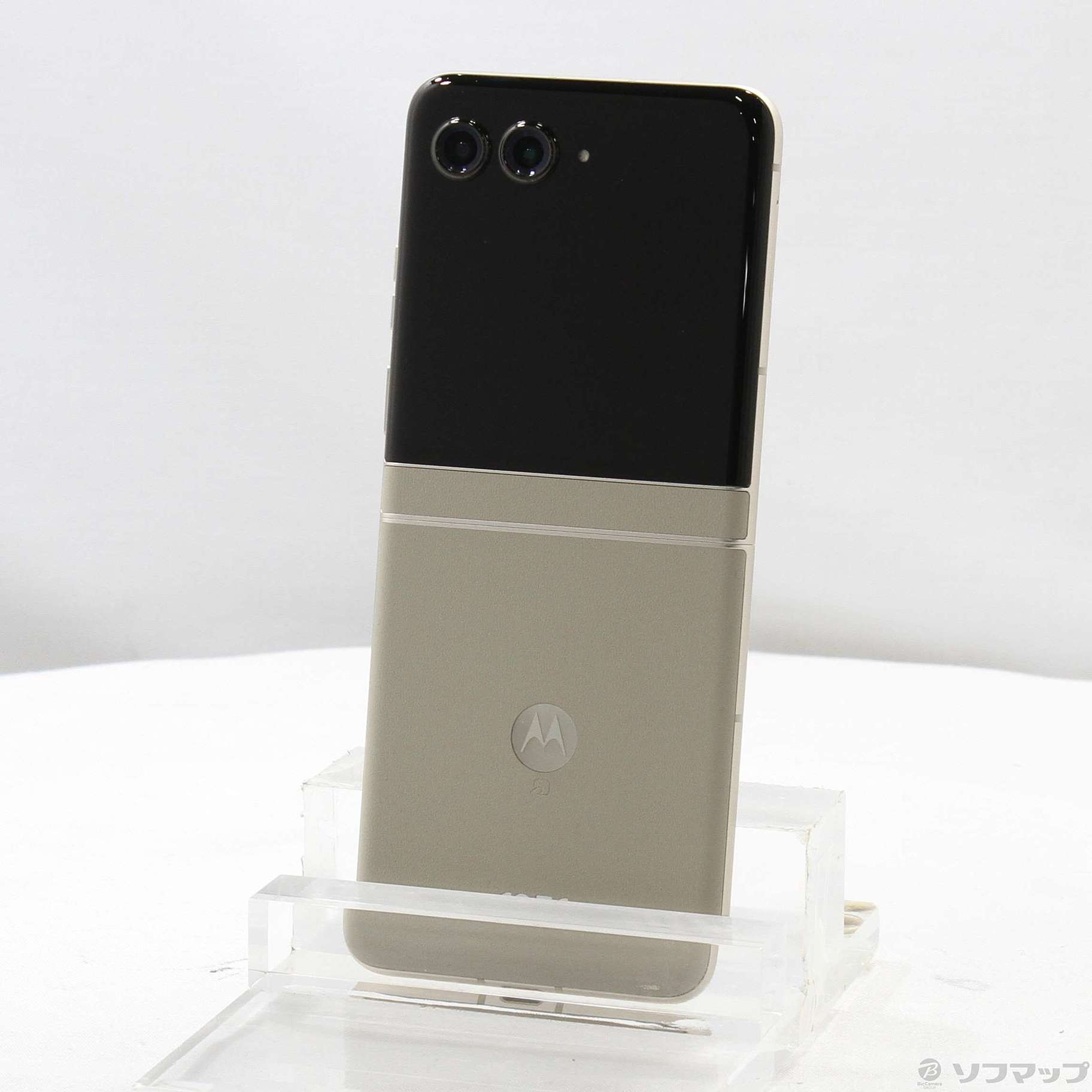 中古】motorola razr 50 512GB サンドクリーム PB230001JP SIMフリー 