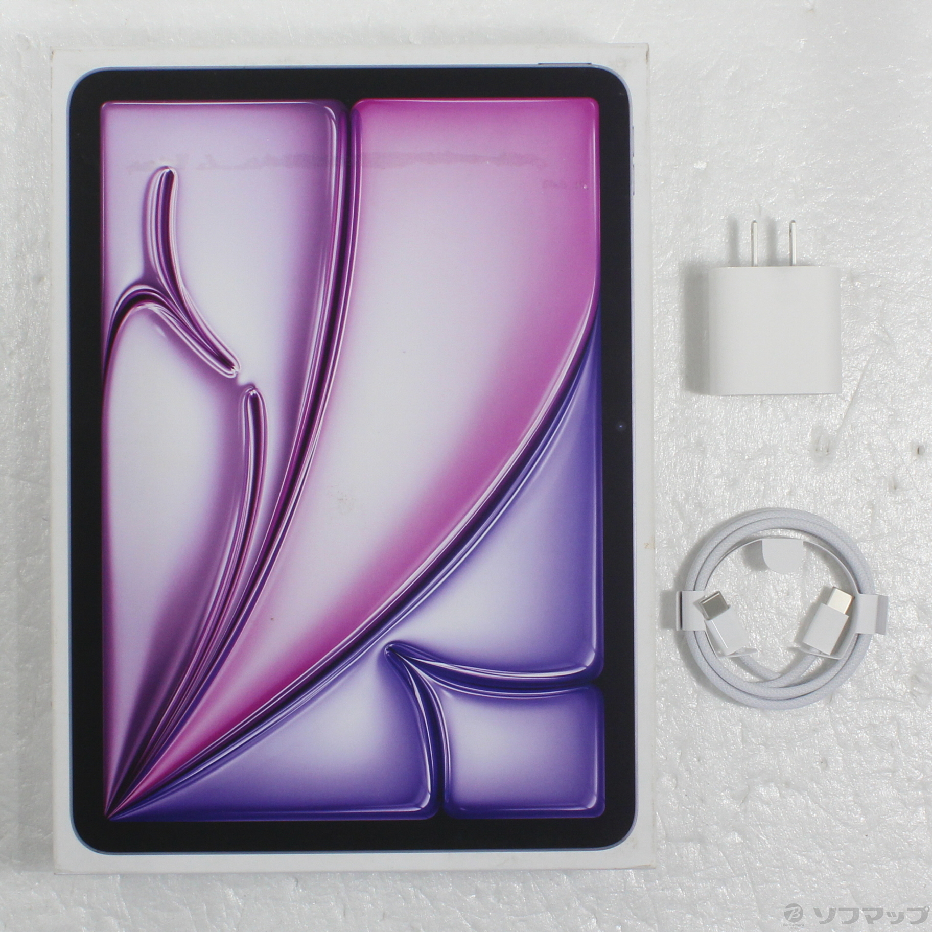 中古】iPad Air 11インチ(M3) 128GB パープル 3N681J／A SIMフリー
