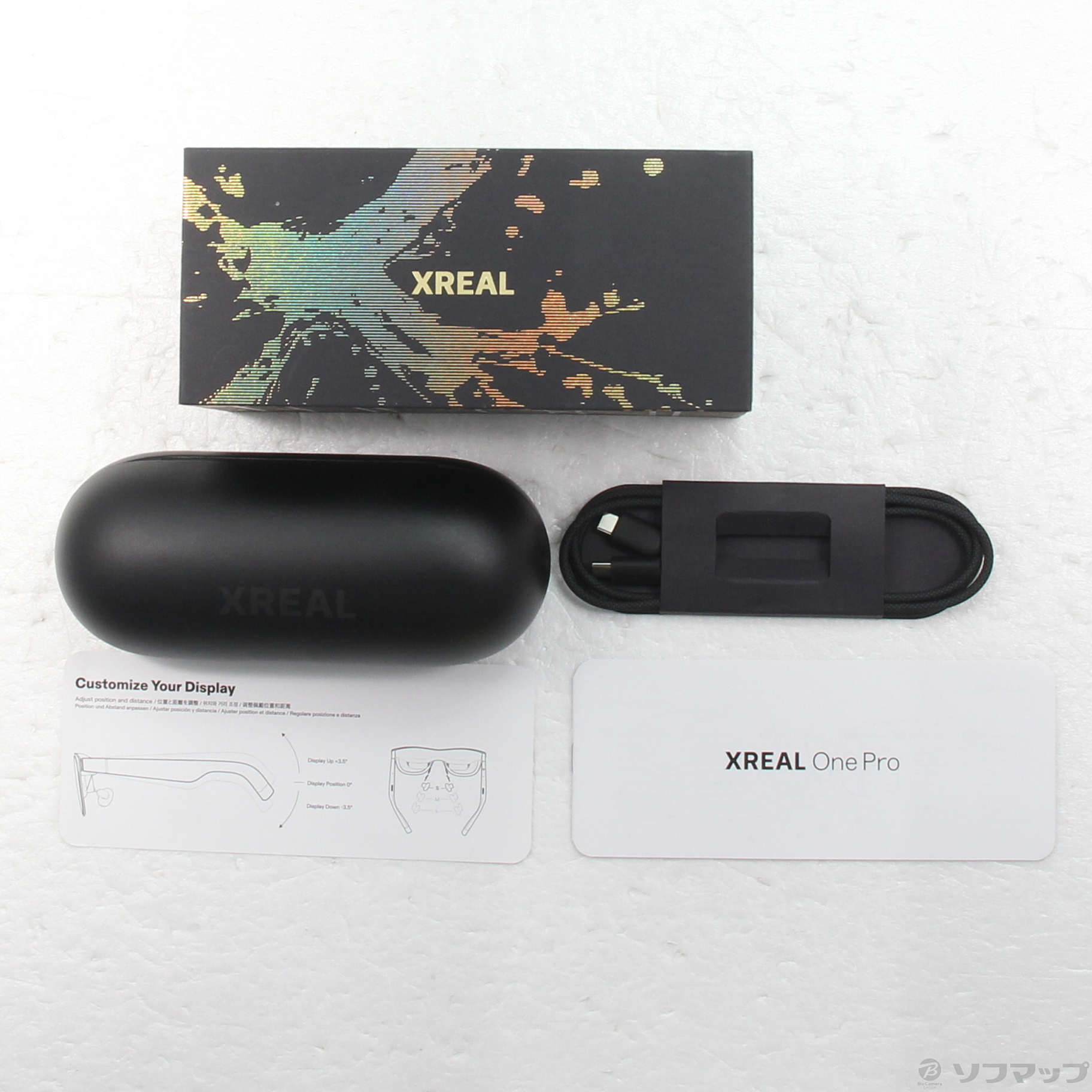 中古】XREAL One Pro (IPD 66-75mm Lサイズ) X1112-L [2133073537000