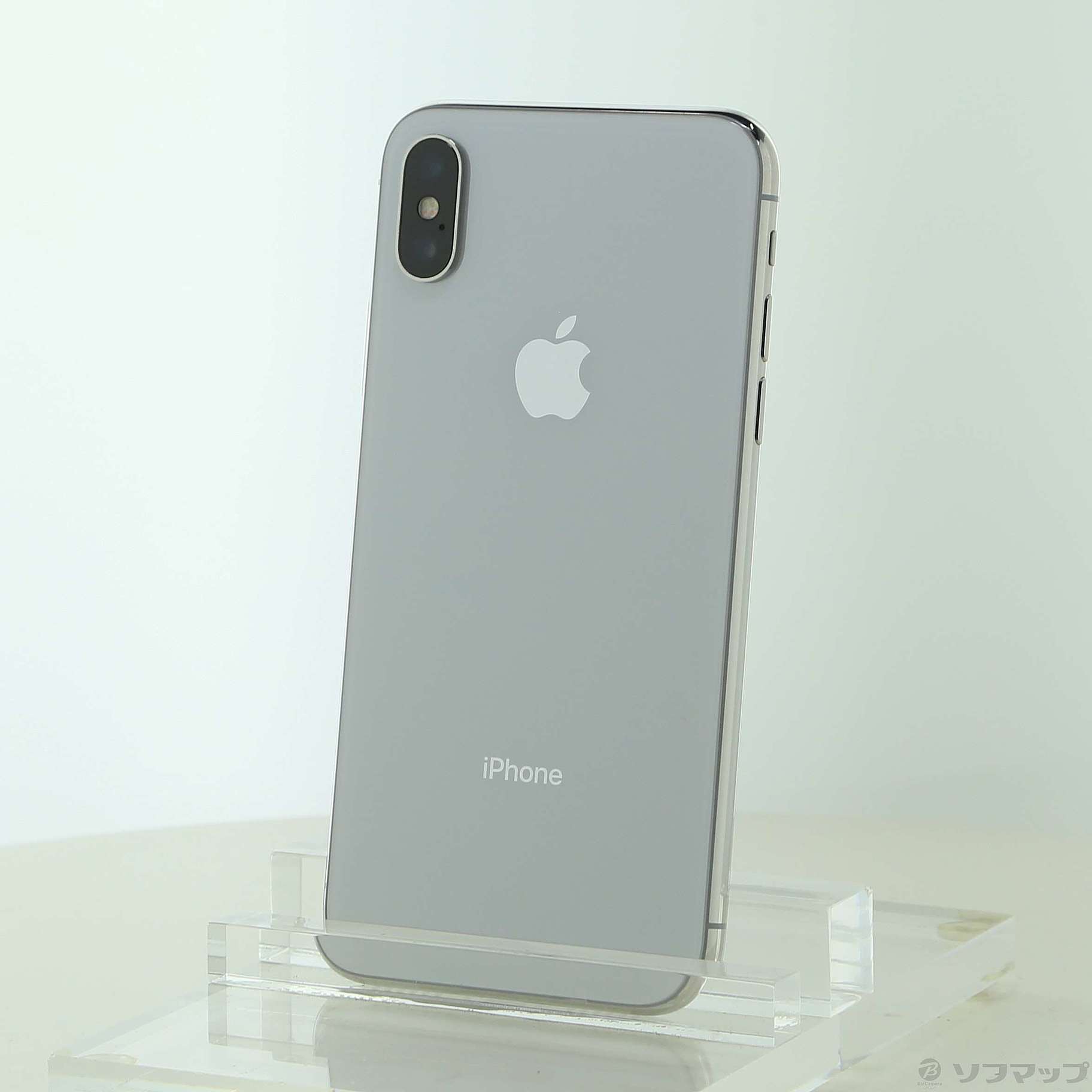 iPhone X 64GB SIM�t���[ [�V���o�[]