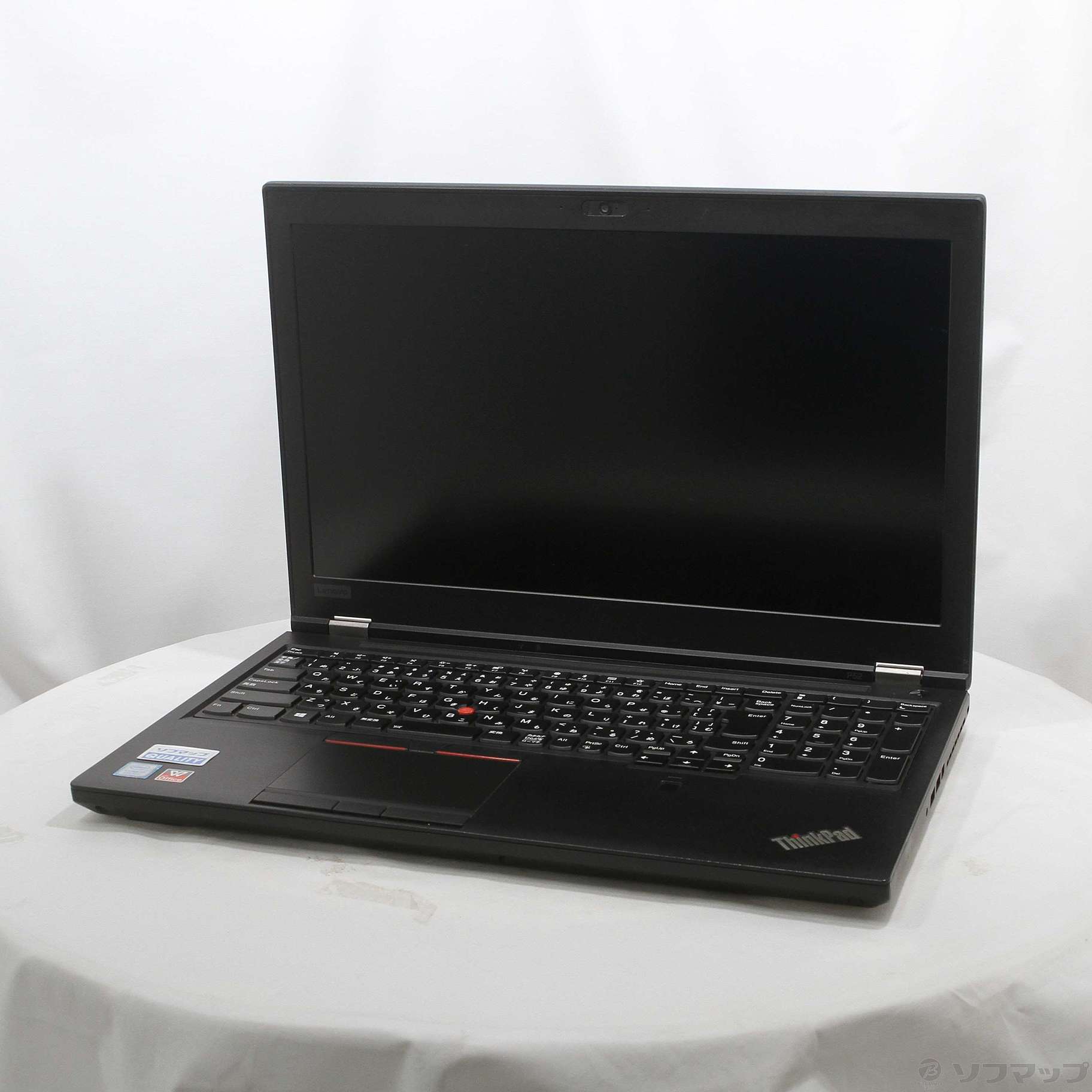 中古】ThinkPad P52 20MAS12700 ［Core-i7-8750H (2.2GHz)／32GB 