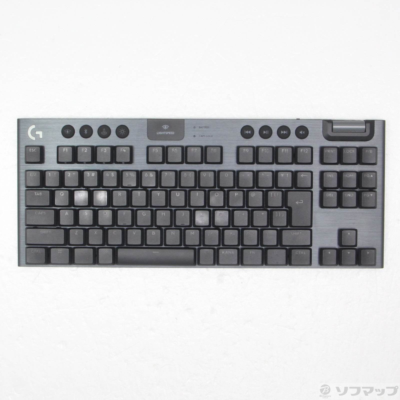G915 X LIGHTSPEED TKL リニア 赤軸 ブラック G915WLX-TKL-LNBK 【公式 