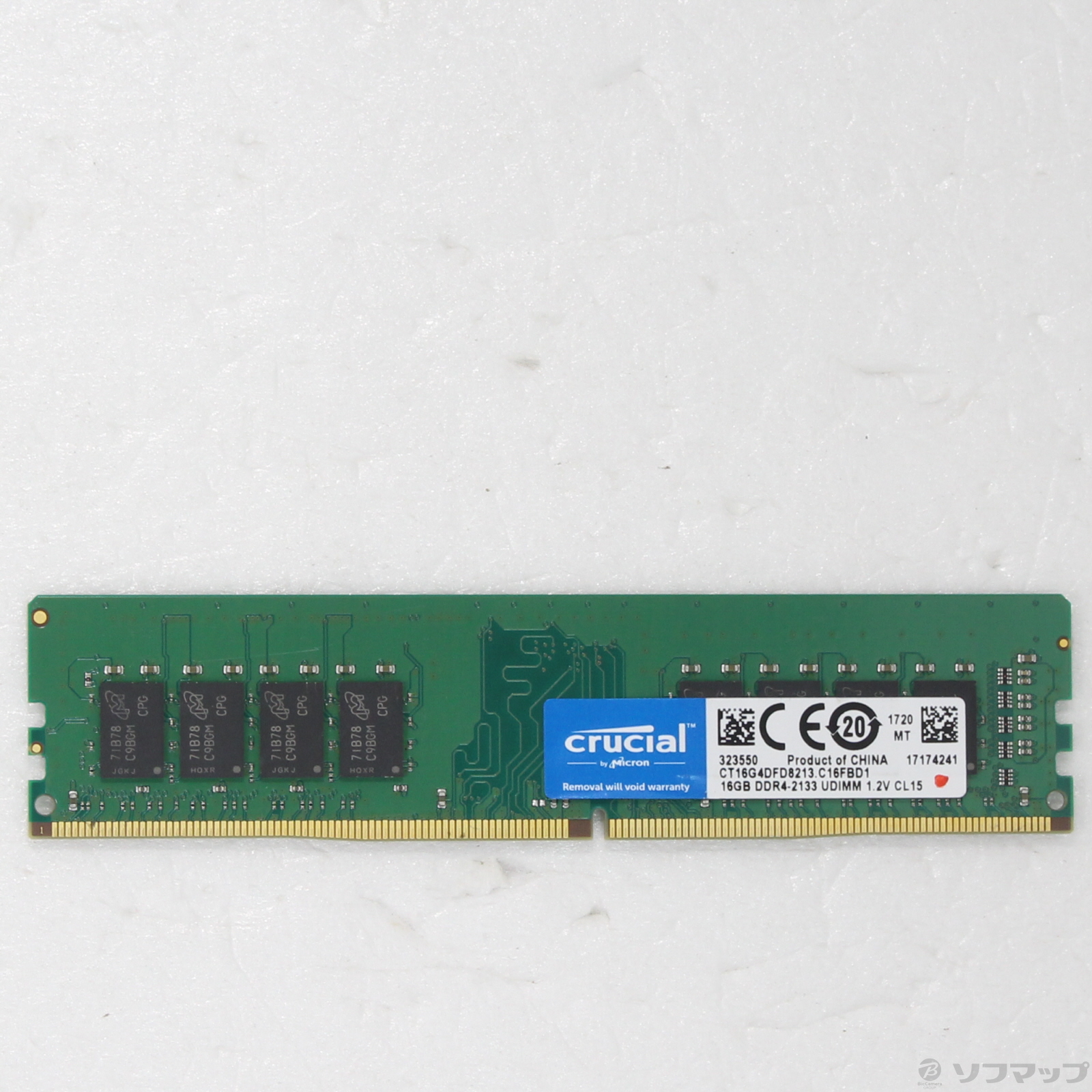デスクトップ用 PC4-17000 DDR4-2133 288p UDIMM Amazon | Crucial