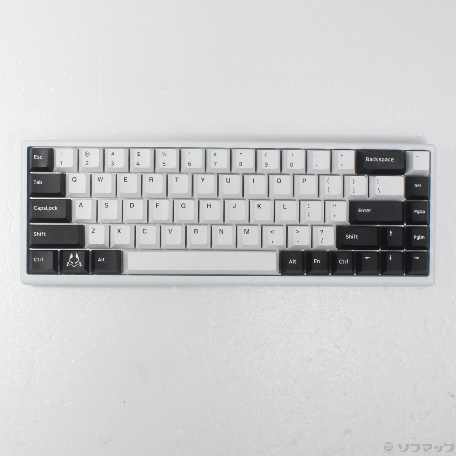 展示品〕 TENKO Polar 65+ HE Magnetic Gaming Keyboard White Panda