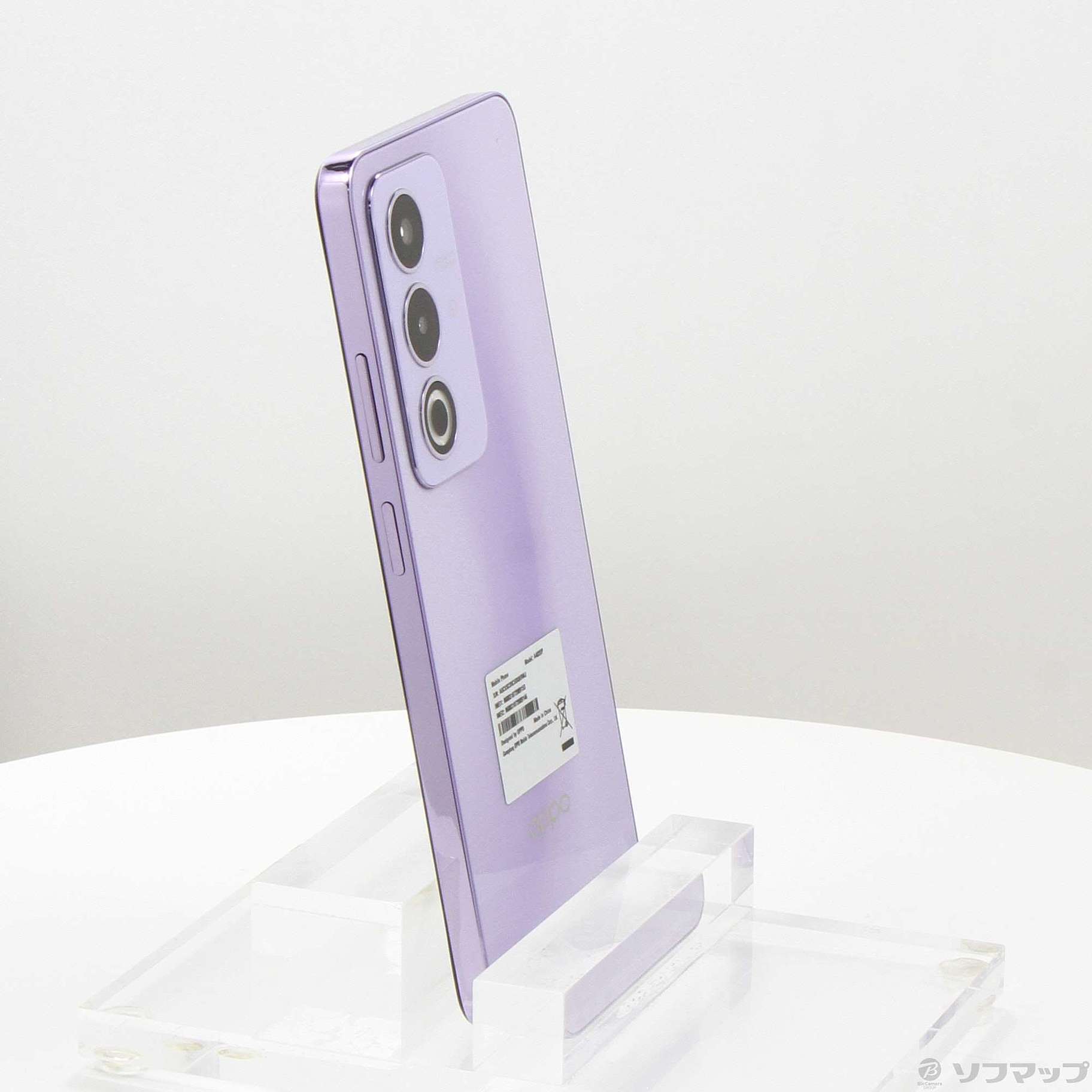 中古】OPPO A3 5G 128GB パープル OPSAL1 Y!mobile SIMフリー ［6.7 