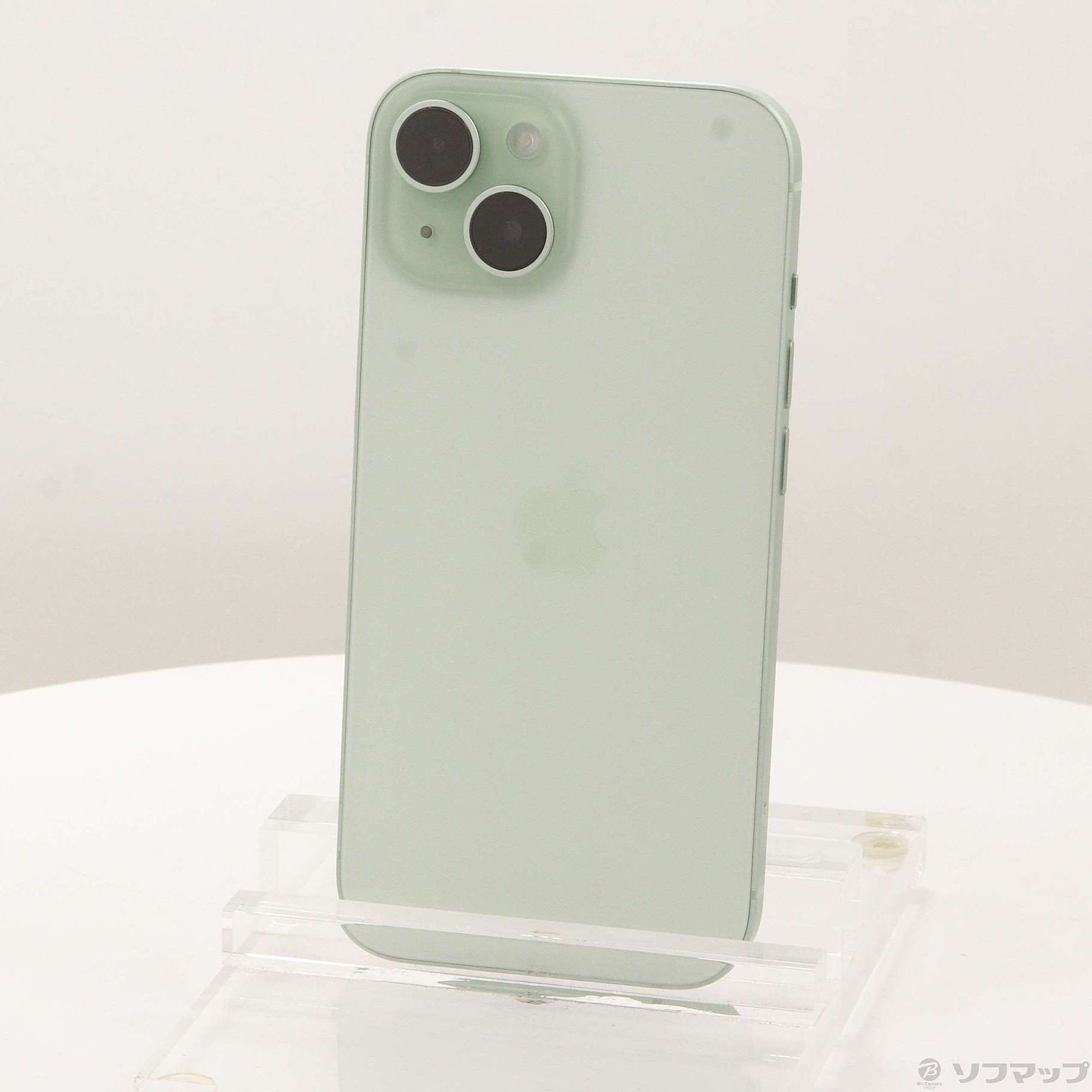 中古】iPhone15 128GB グリーン MTMM3J／A SIMフリー [2133073618624 