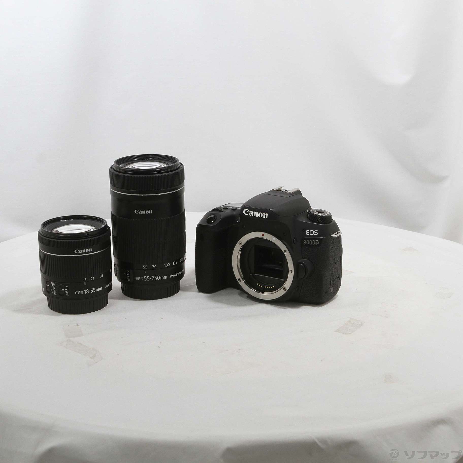 中古】EOS 9000D ダブルズームキット [2133073618686] - リコレ 