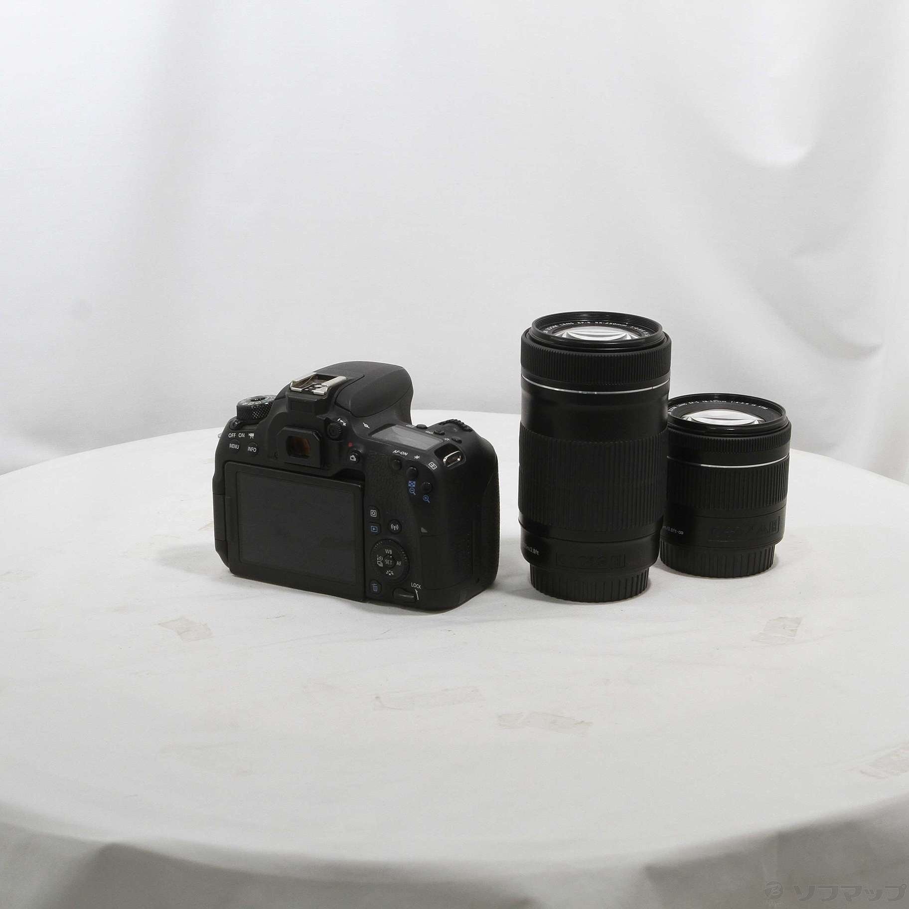 中古】EOS 9000D ダブルズームキット [2133073618686] - リコレ 