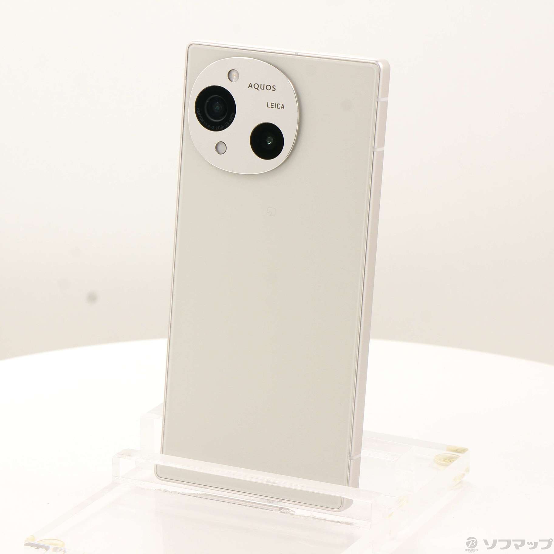 AQUOS　r10　SH-M31　カシミヤホワイト　1セット 中古品〕 AQUOS R10 512GB カシミヤホワイト SH-M31 SIMフリー｜の通販