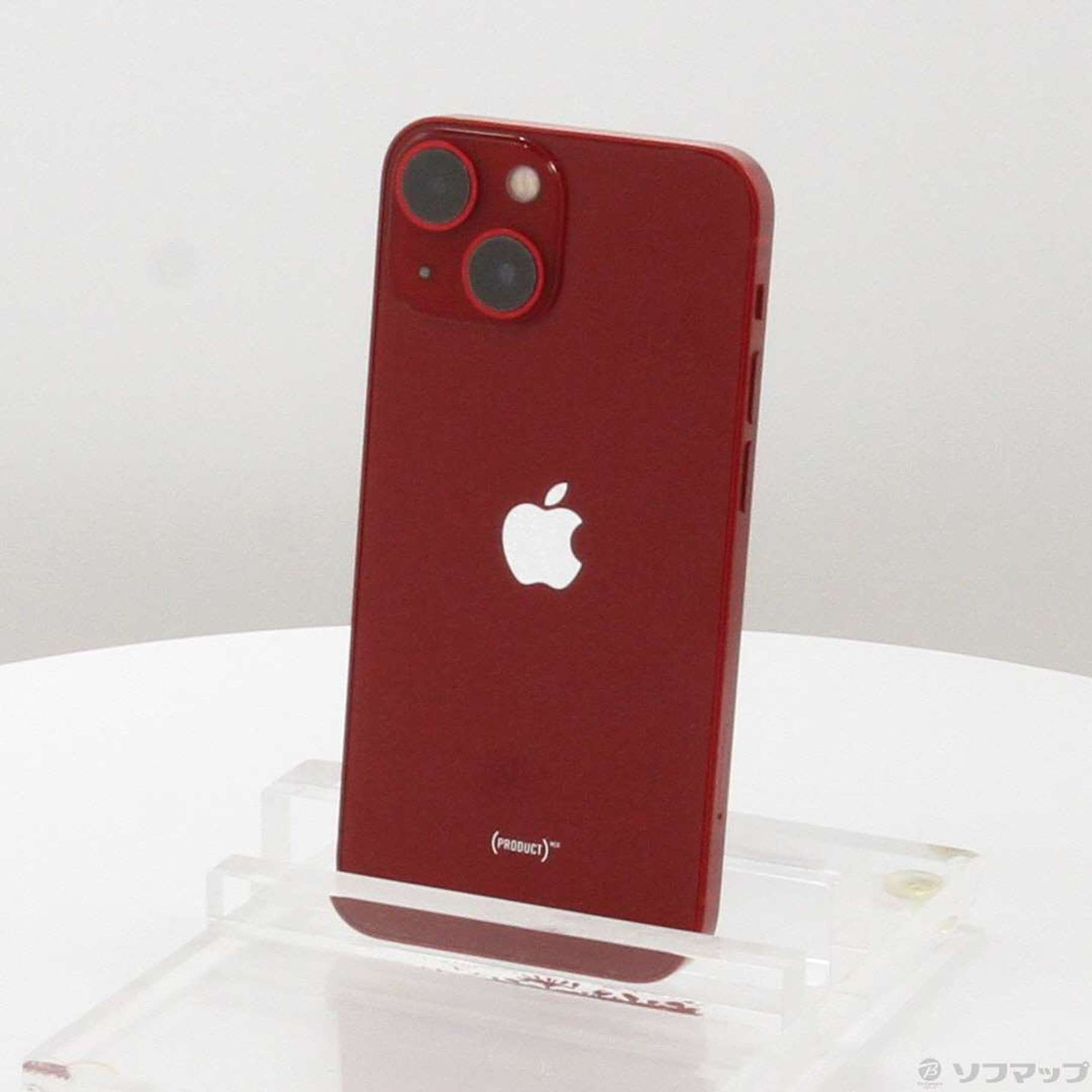 中古】iPhone13 mini 128GB プロダクトレッド MLJG3J／A SIMフリー 