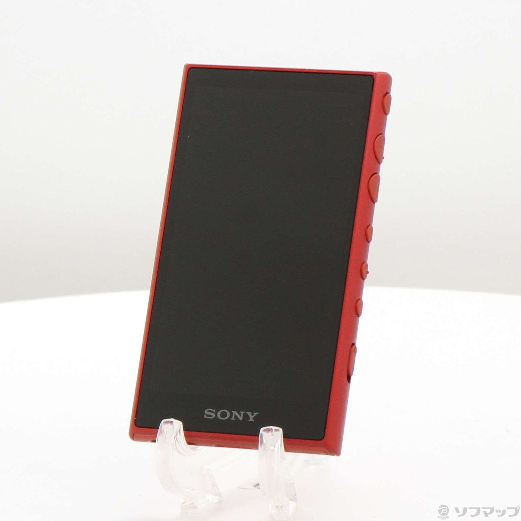 中古】WALKMAN A100シリーズ メモリ16GB+microSD レッド NW-A105HN RM