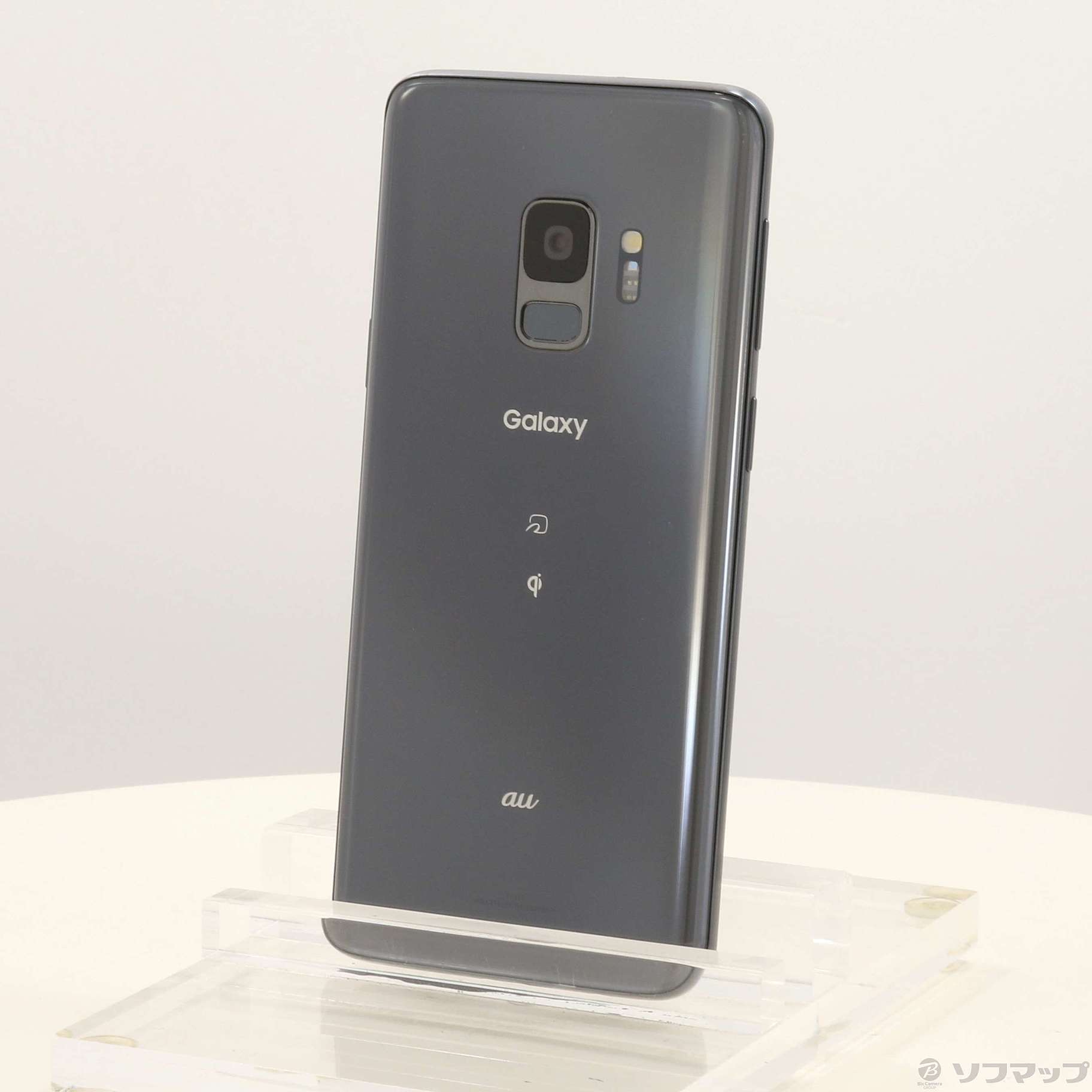 中古】GALAXY S9 64GB チタニウムグレー SCV38 auロック解除SIMフリー