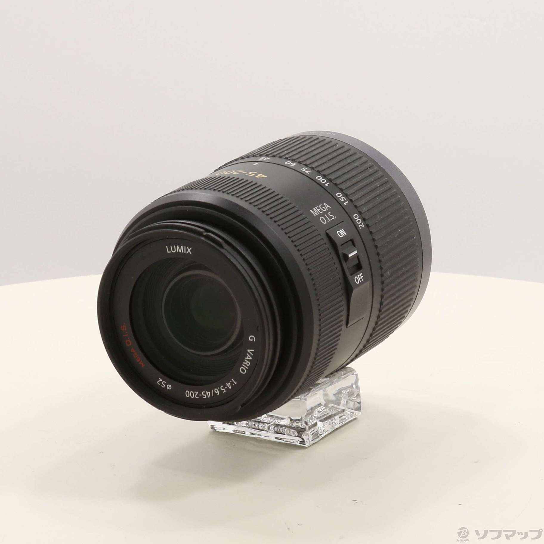 中古】LUMIX G Vario 45-200mm F4-5.6 H-FS045200 レンズ μ4／3 