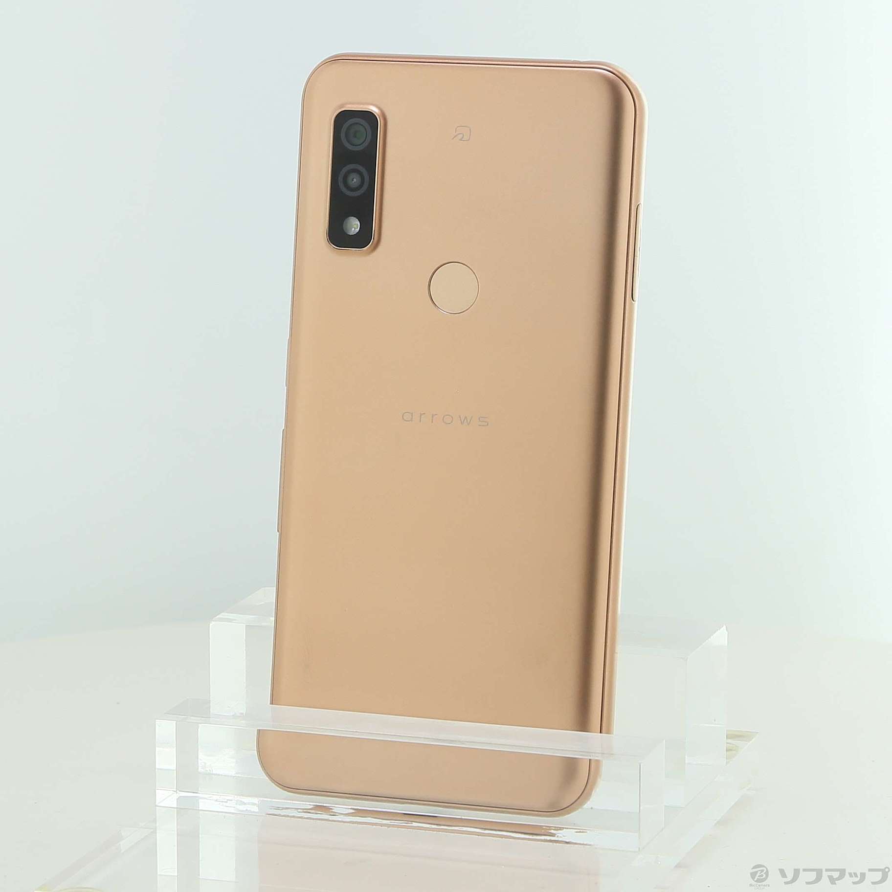 中古】arrows We 64GB ローズゴールド FCG01 au SIMフリー
