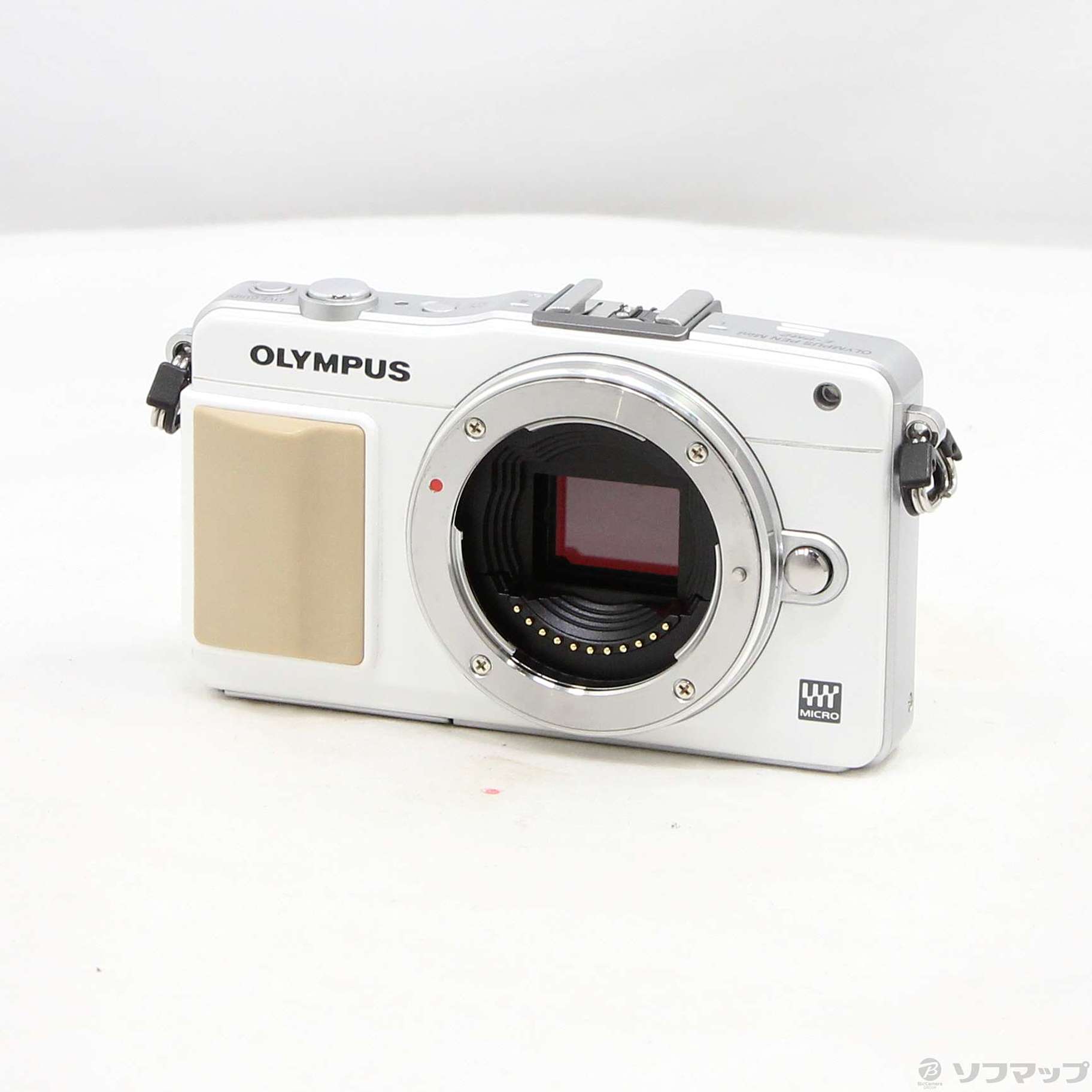 中古】PEN mini E-PM2ボディー(ホワイト) [2133073711769] - リコレ 