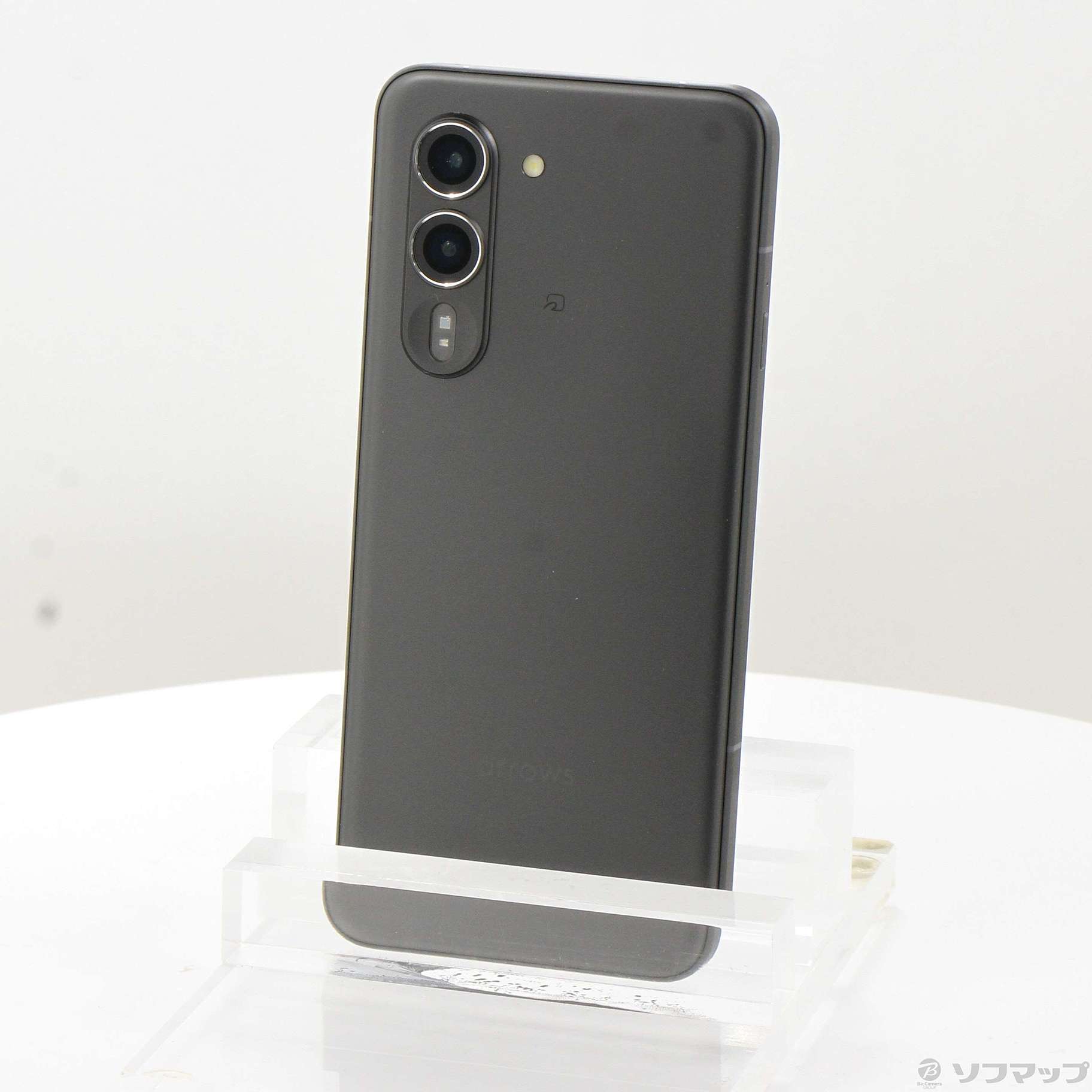 中古】arrows Alpha 512GB ブラック PB8M0000JP SIMフリー ［6.4インチ 
