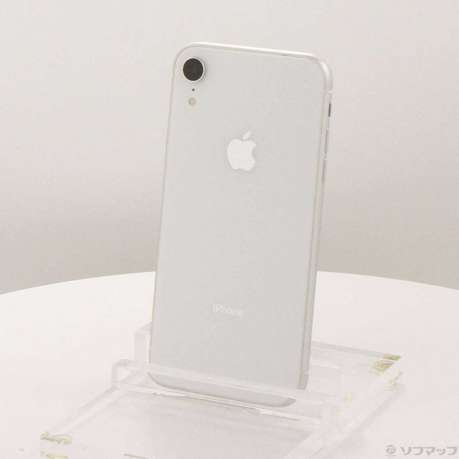 iPhone XR 128GB SIM�t���[ [�z���C�g]