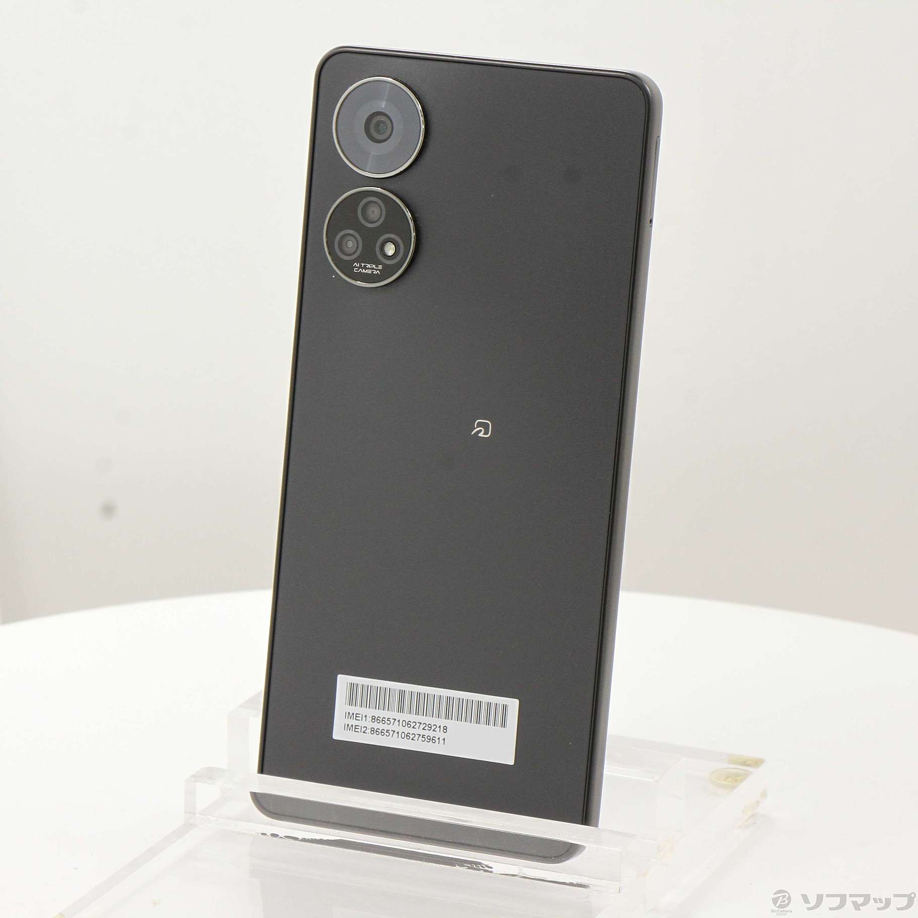 新品未使用 あんしんファミリースマホ ZESCE2 SoftBank ブラック 中古品〕 あんしんファミリースマホ 128GB ブラック ZESCE2 Softbank