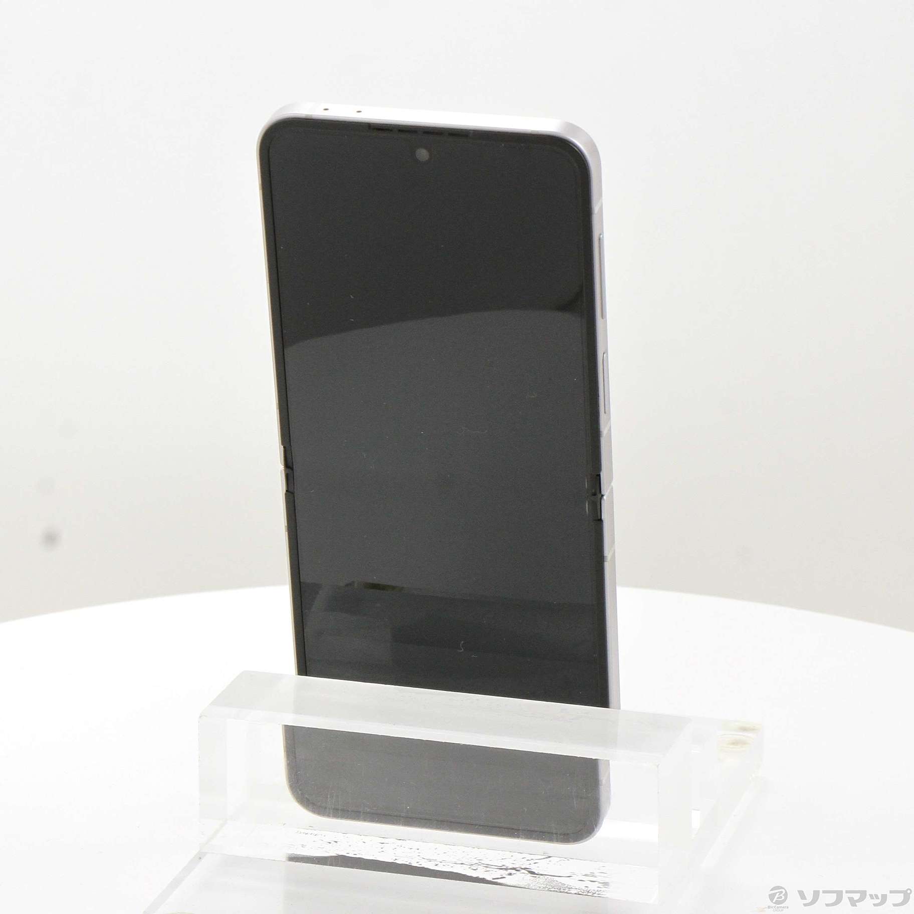 中古】Galaxy Z Flip6 512GB シルバーシャドウ SCG29 au SIMフリー