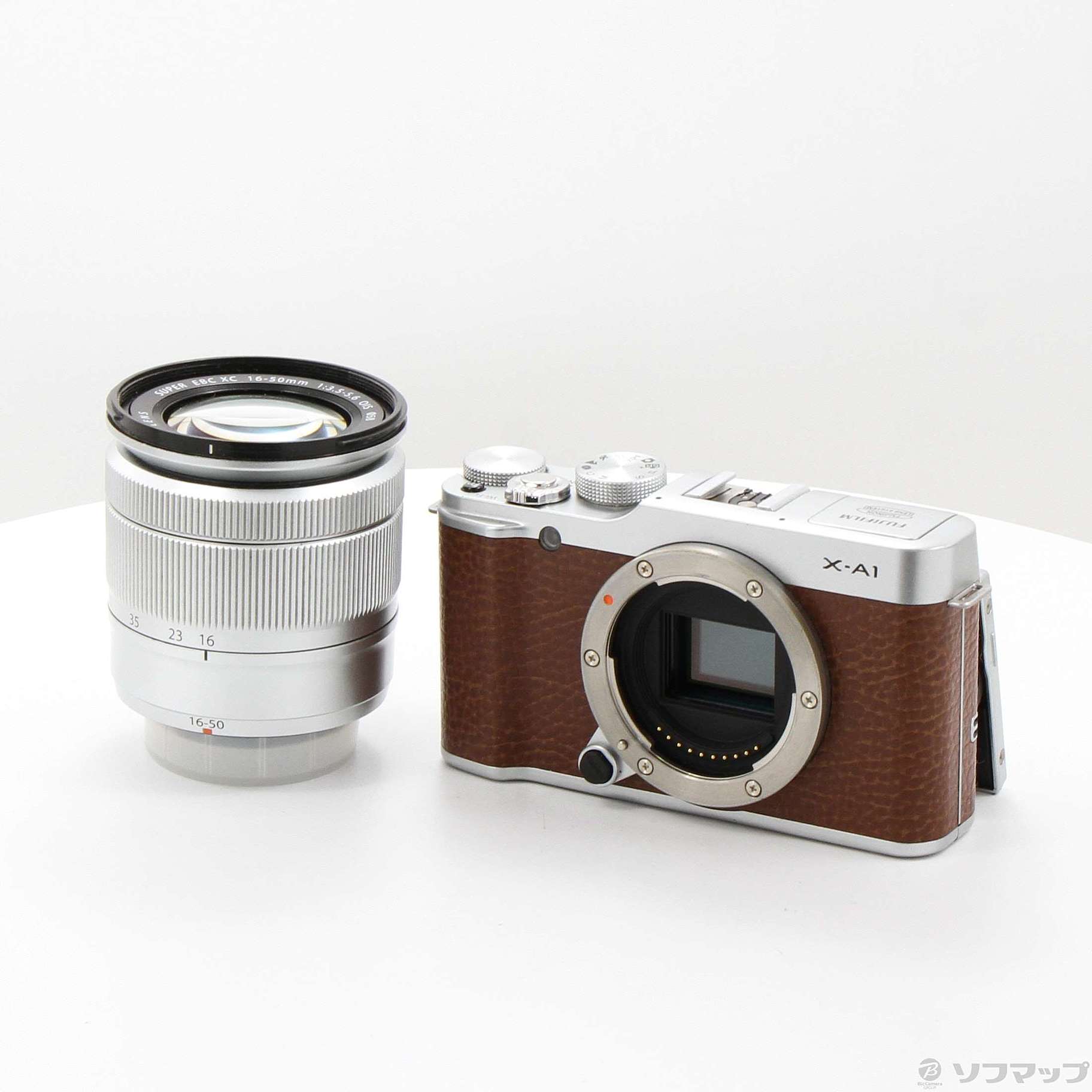 FUJIFILM X-A1 ブラウン 中古】FUJIFILM X-A1 16-50mm レンズキット ブラウン [2133073757934